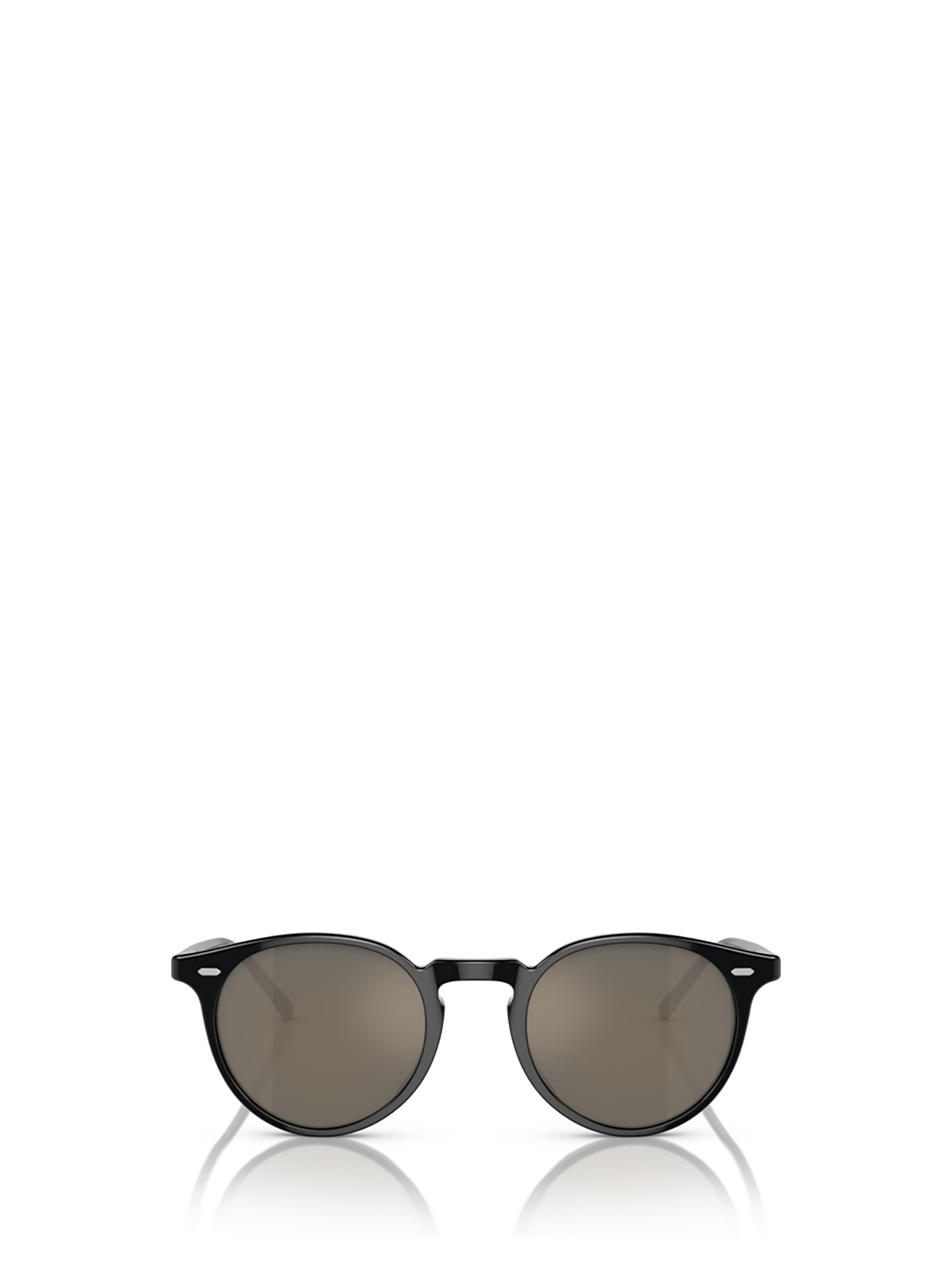 Shop Oliver Peoples Ov5529su Kuri Brown Sunglasses