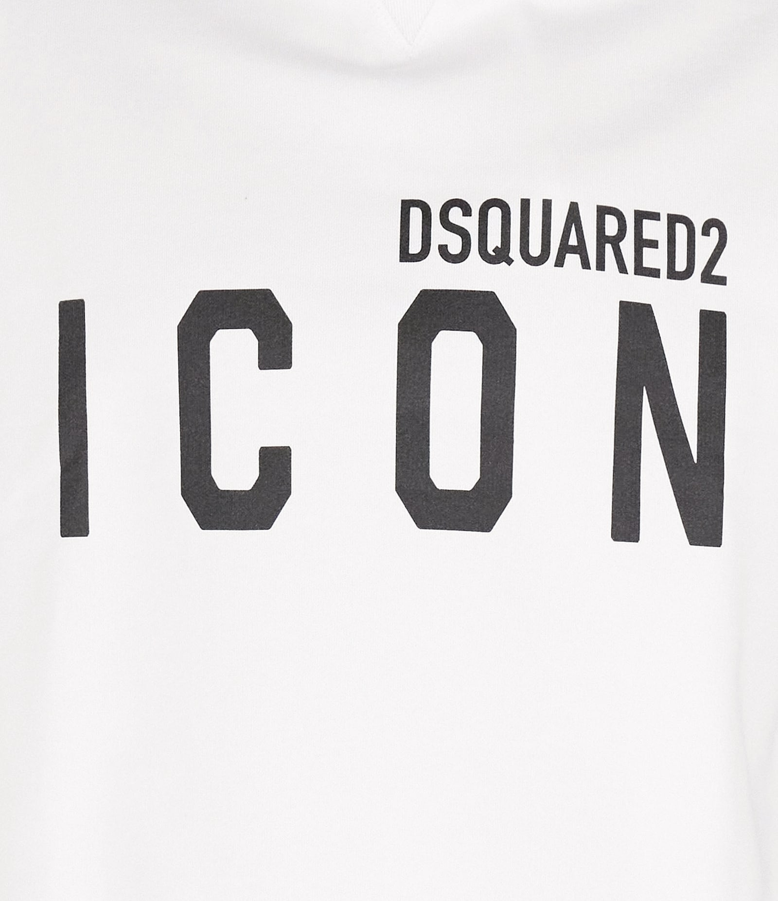 Shop Dsquared2 Sweatshirt In White-black