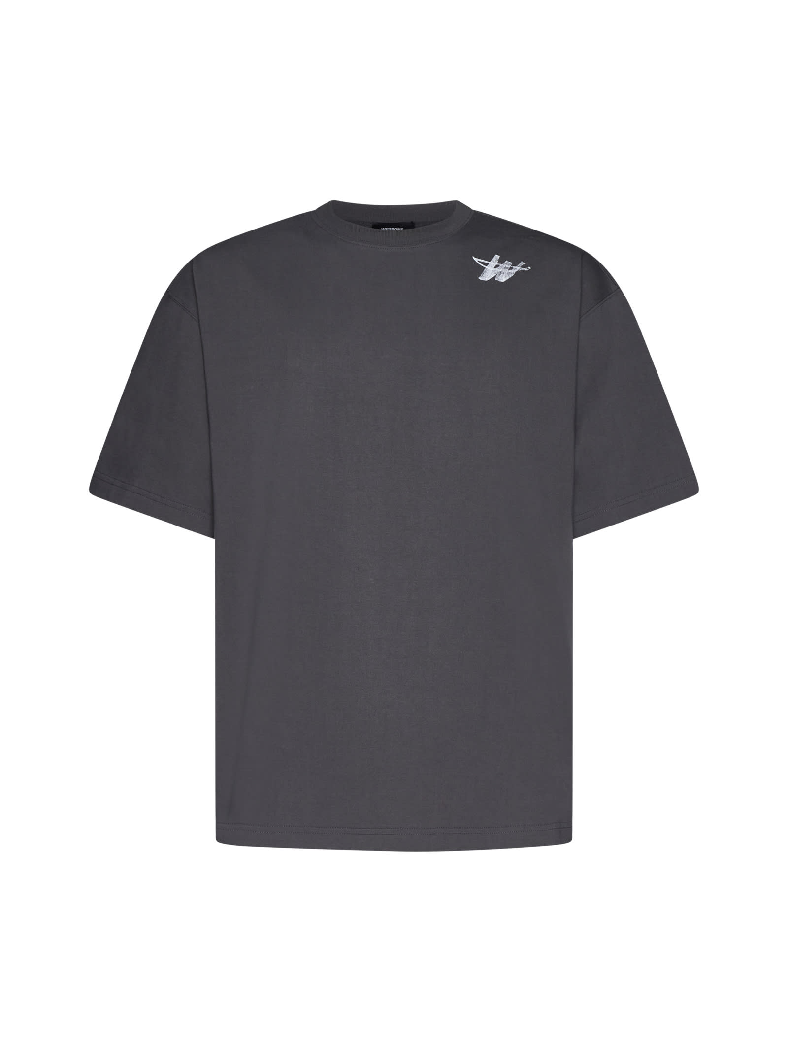 Shop We11 Done T-shirt In Charcoal