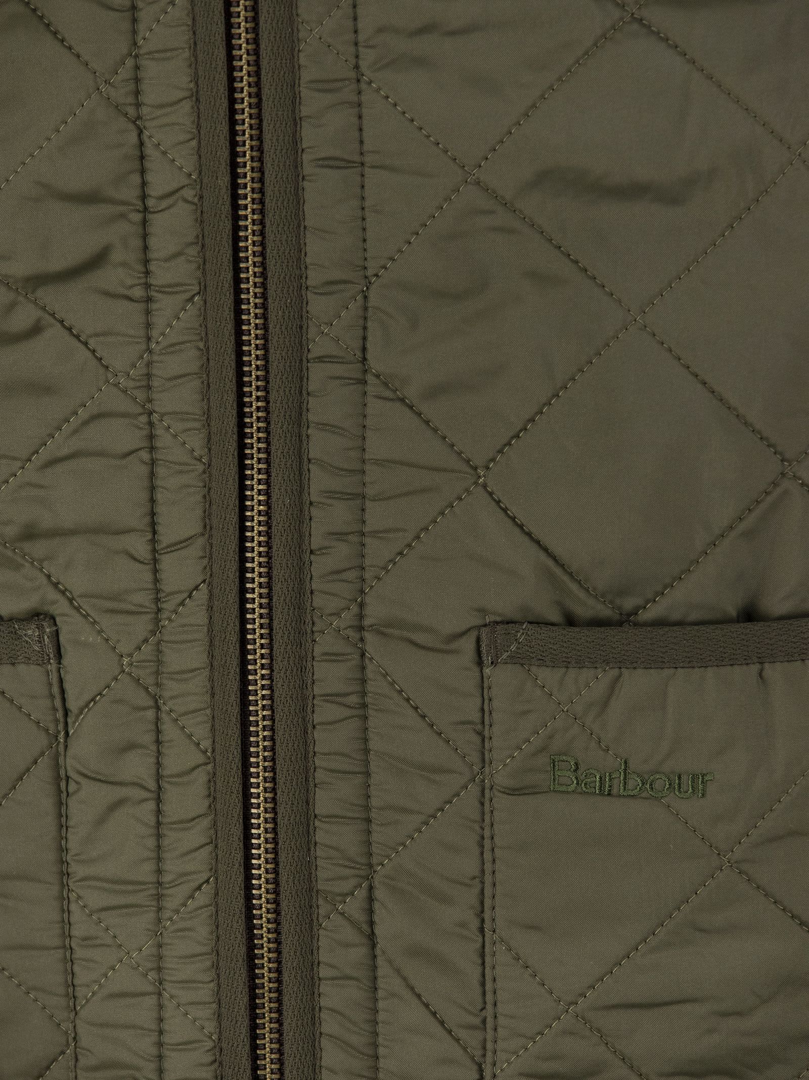 Shop Barbour Polarquilt Waistcoat In Green