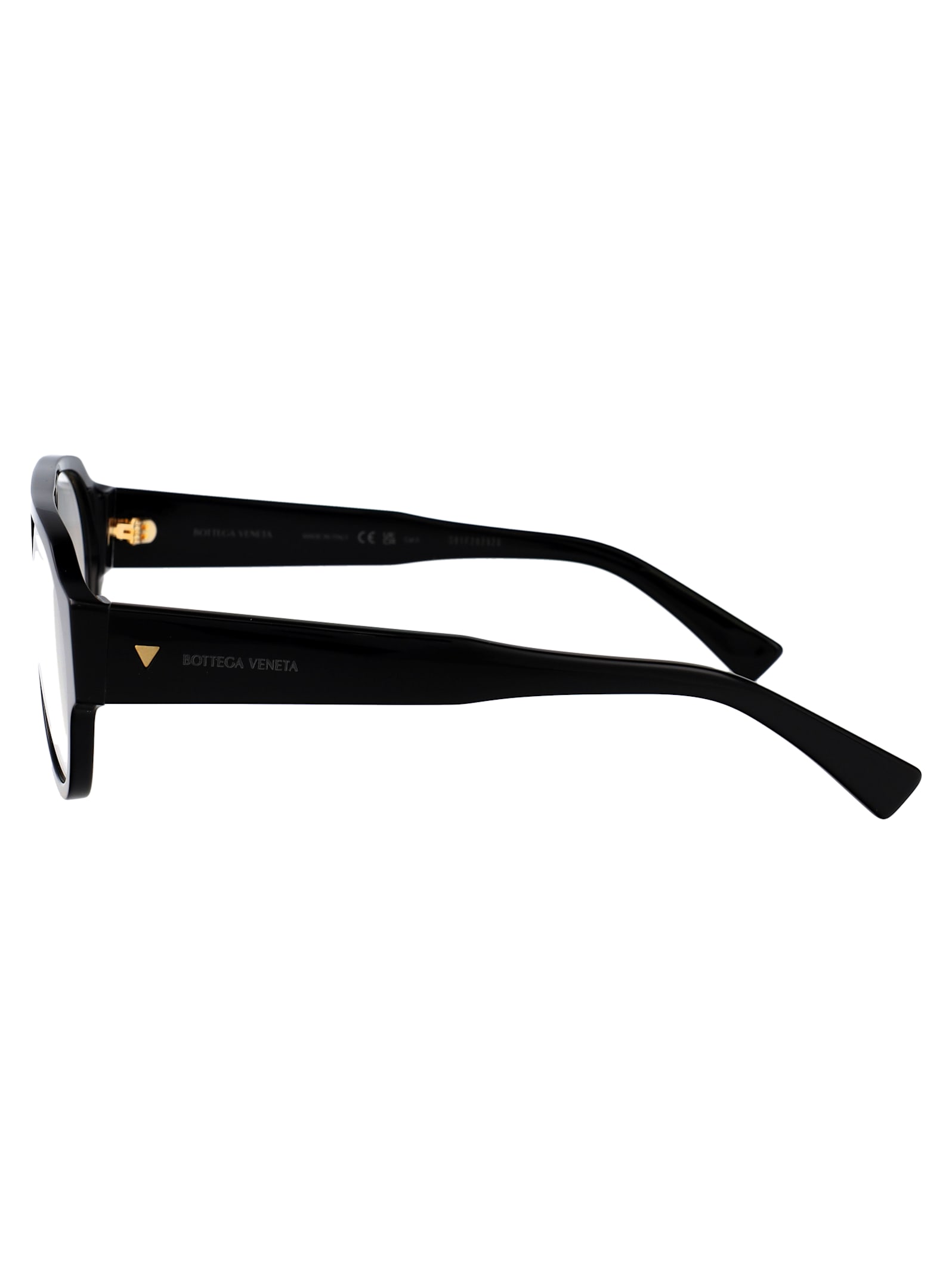 Bottega Veneta Aviator Sunglasses Bv1318 S 005 In Black