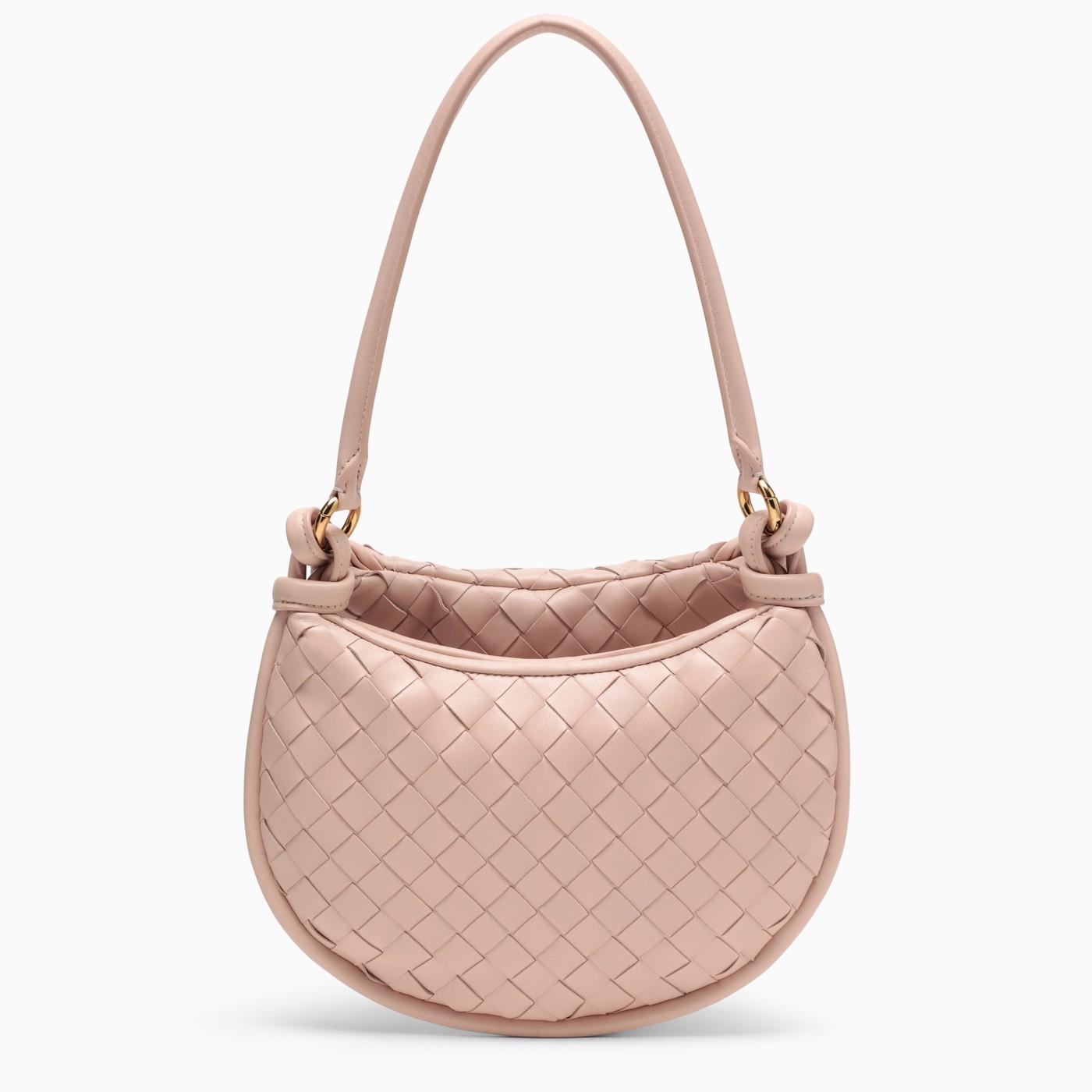 Shop Bottega Veneta Gemelli Small Shoulder Bag In Pink