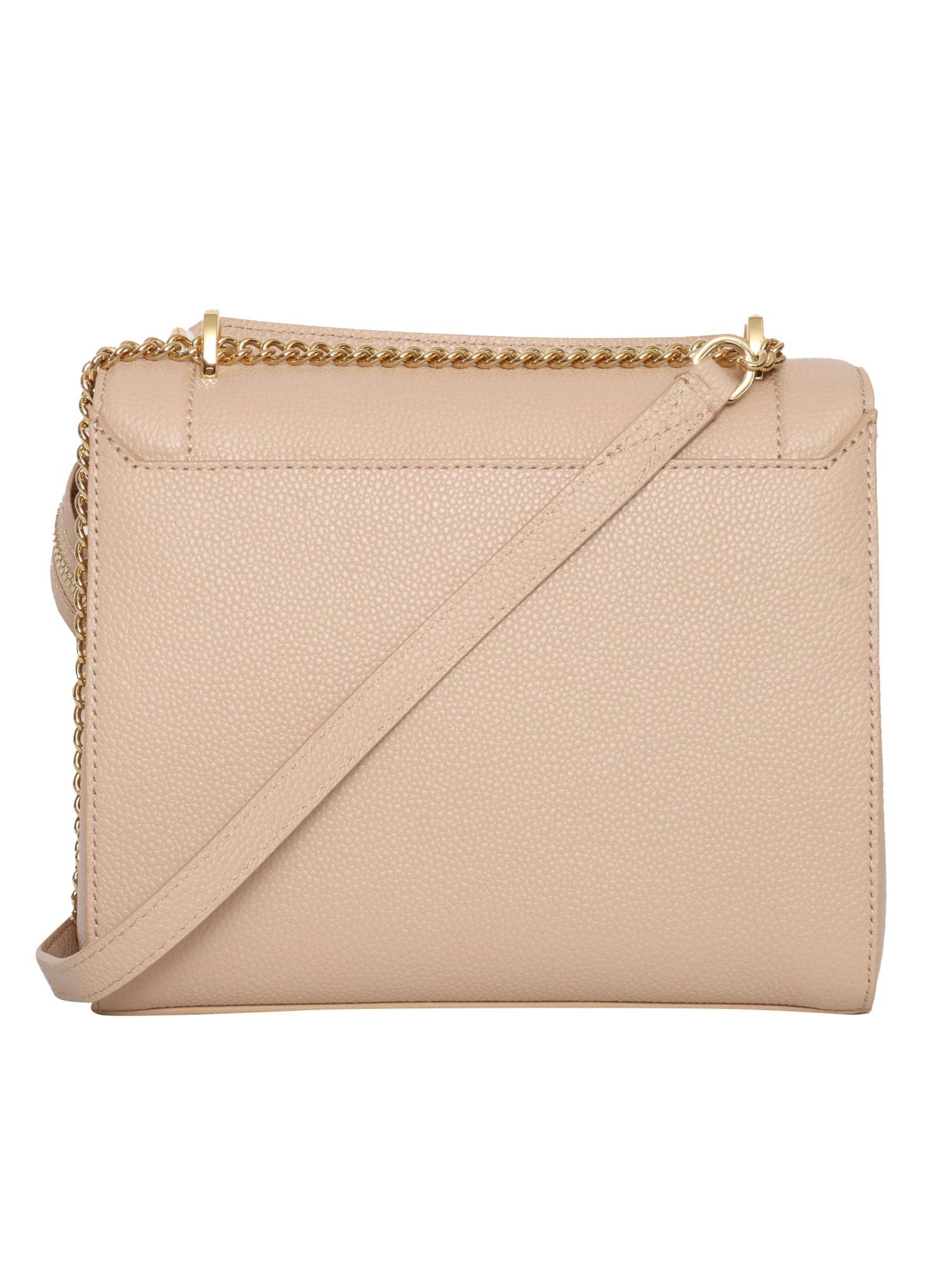 Lancel Sac Rabat M Medium Textured Calfskin Shoulder Bag In Neutral