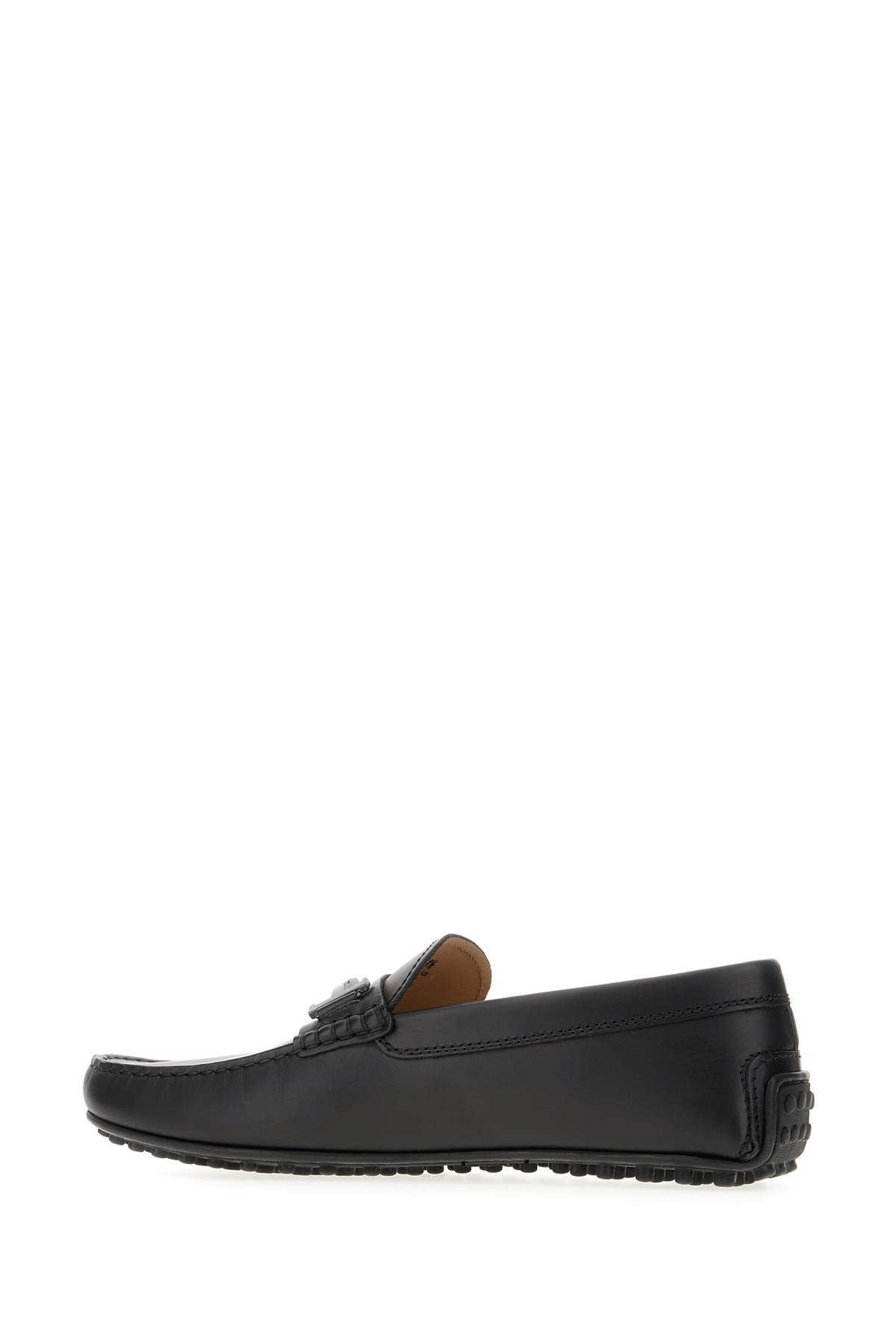 TOD'S BLACK LEATHER LOAFERS 