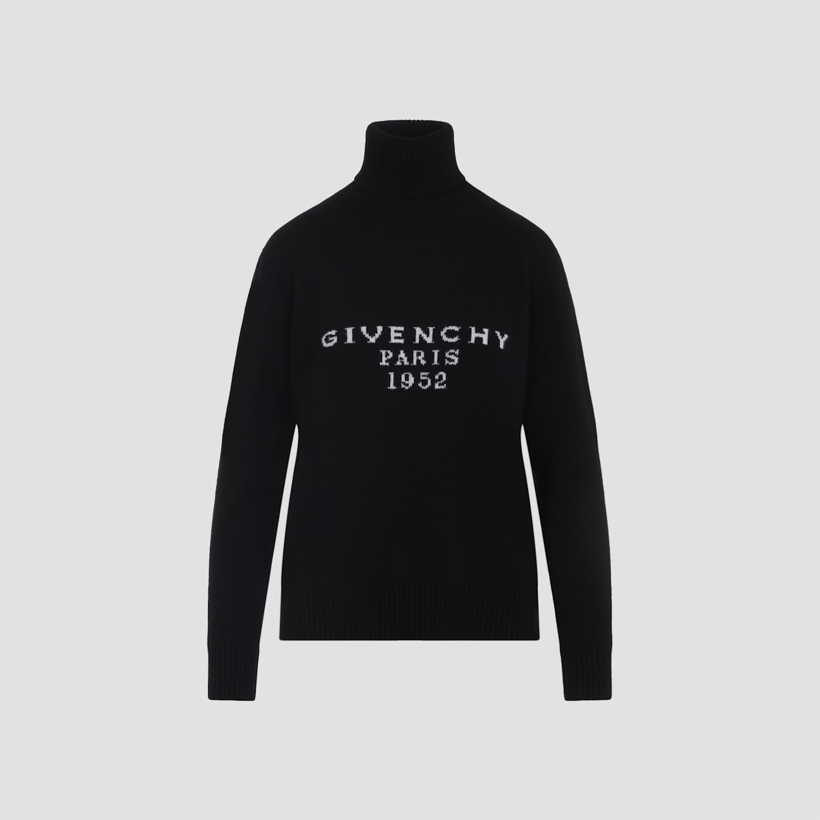 Givenchy High Neck Sweater In Black