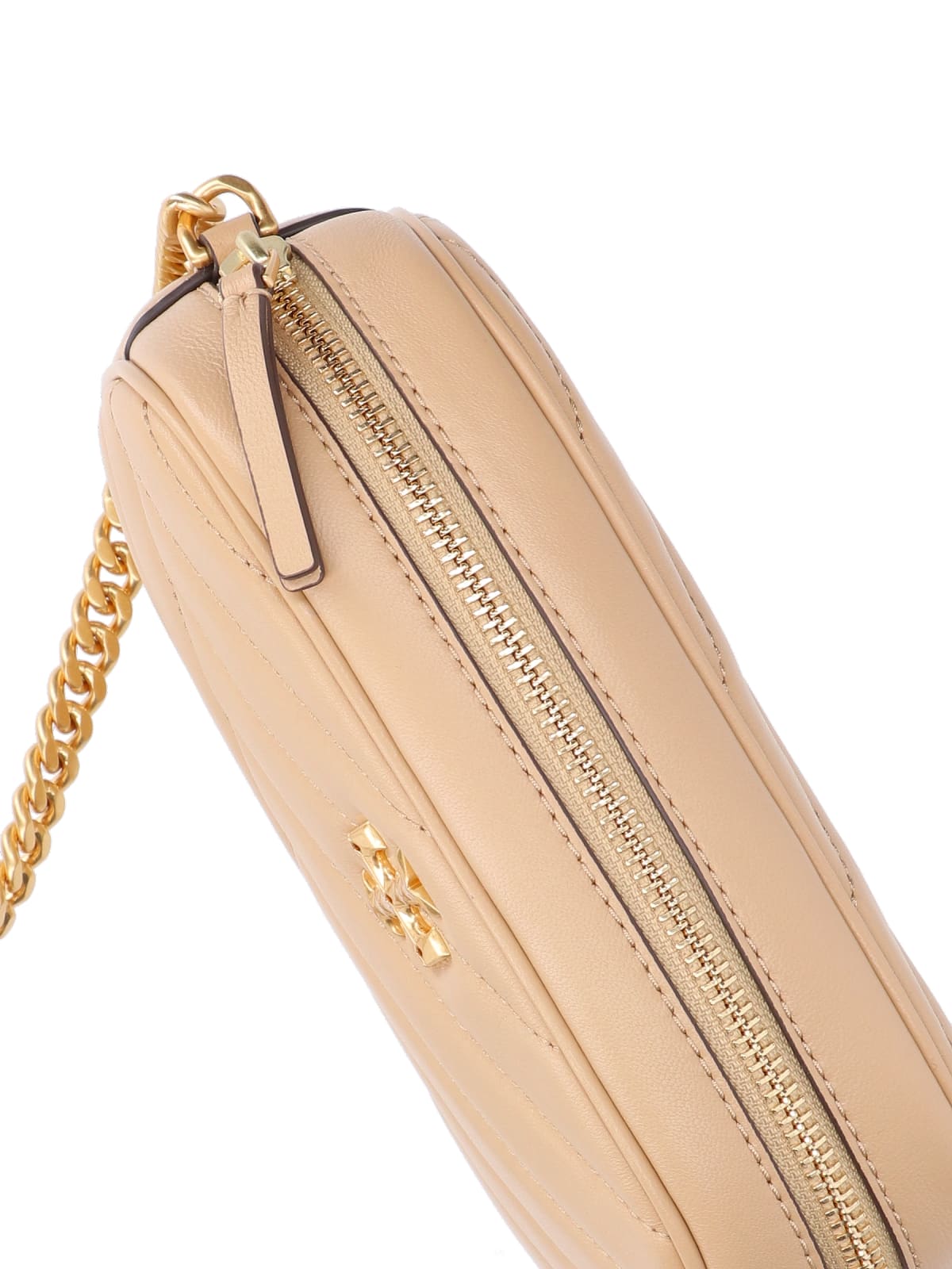 Shop Tory Burch Kira Camera Shoulder Bag In Desert Dune