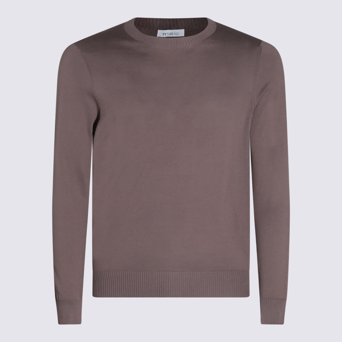 Brown Coton Knitwear