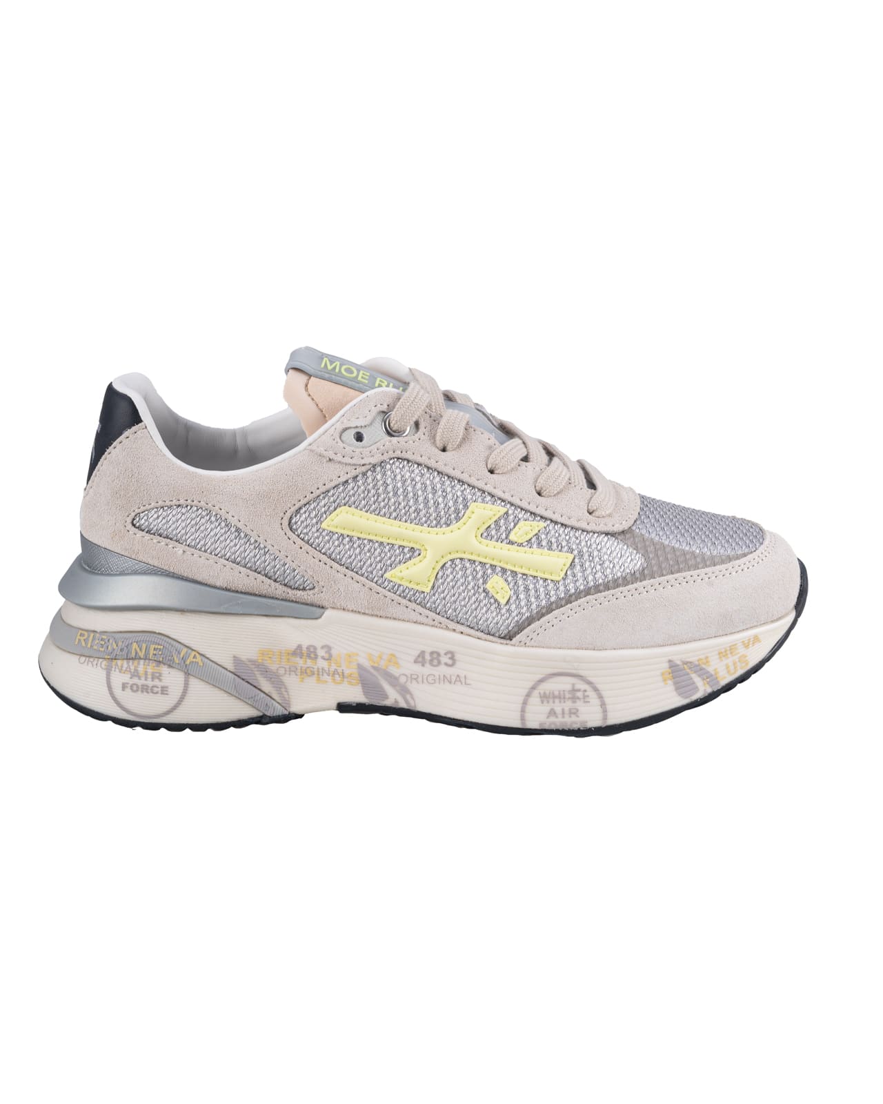 Shop Premiata Flat Shoes Grey