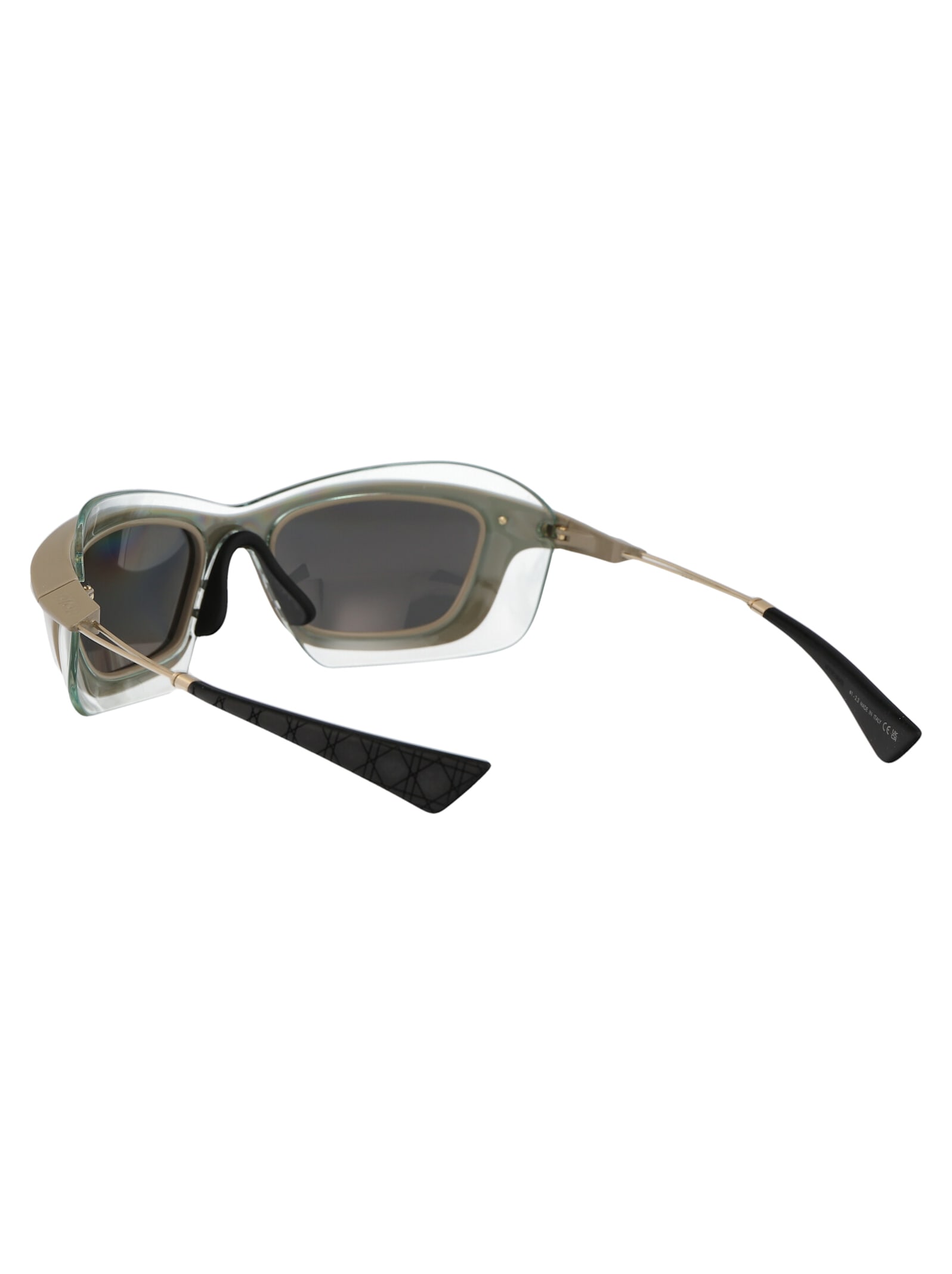 Shop Dior Xplorer S1u Sunglasses In 78a4 Beige/other / Smoke Mirror