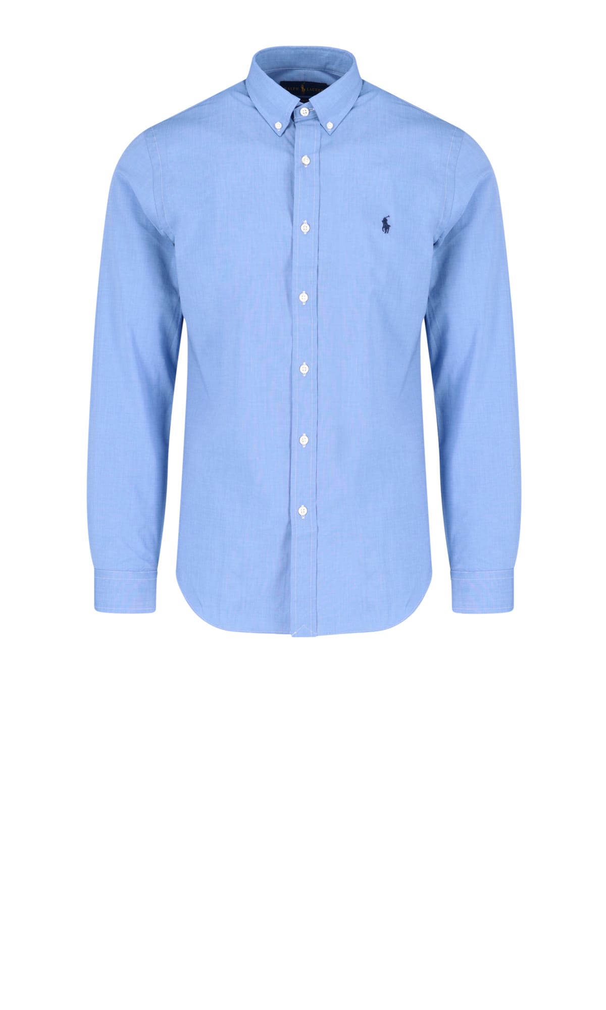 Polo Ralph Lauren Long Sleeve Sport Shirt Shirt In Blue