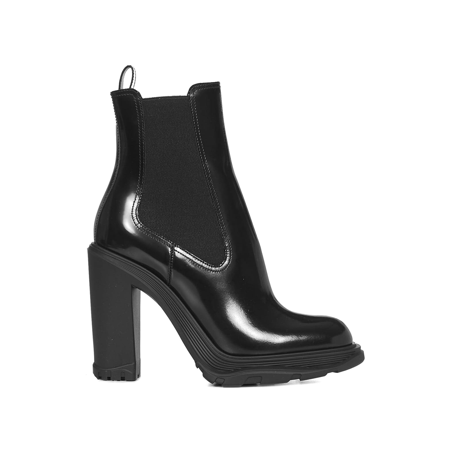 Alexander McQueen Chelsea Tread Heel Boots