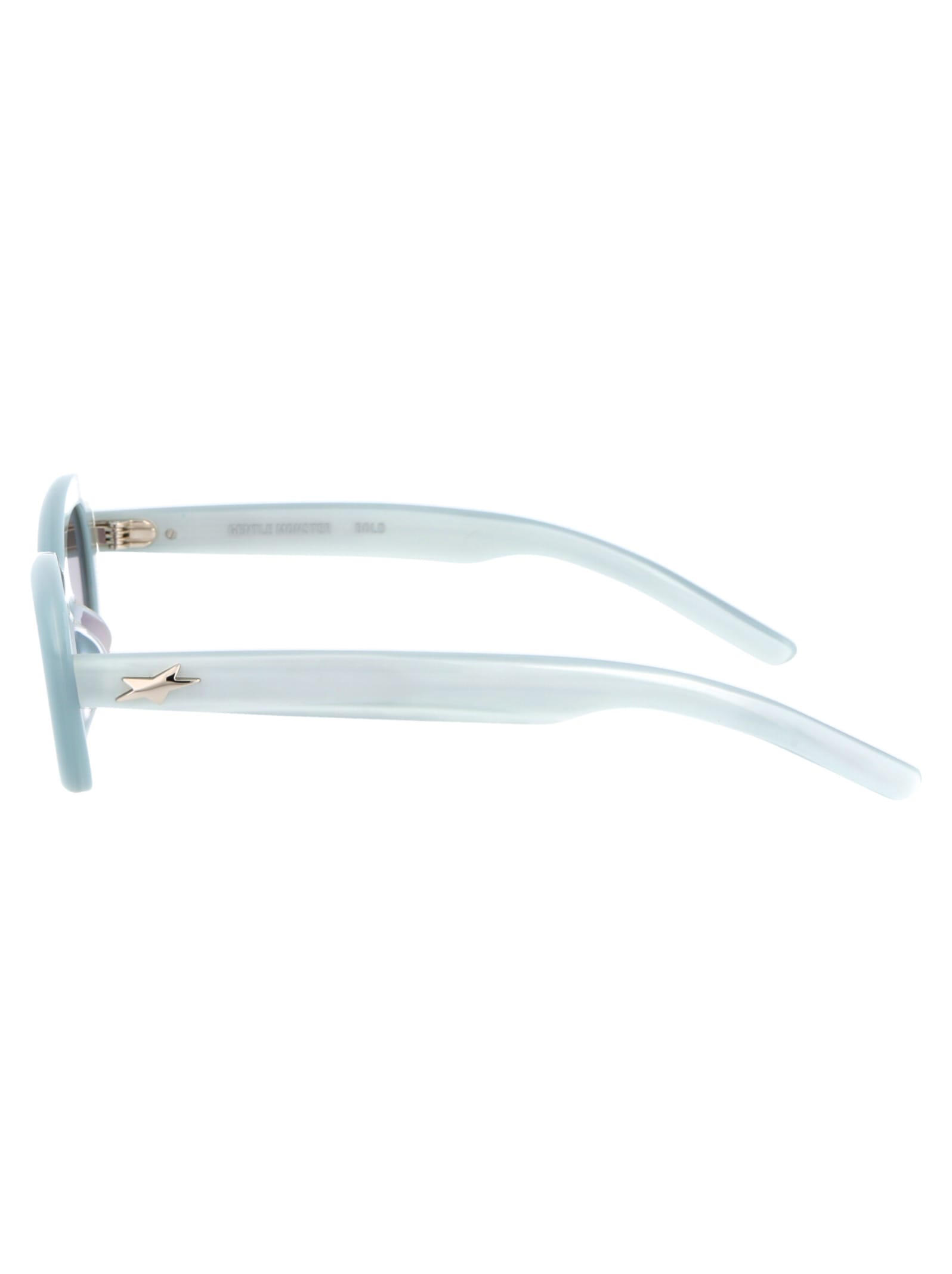 Shop Gentle Monster Oracle.s Sunglasses In Blc5 Azure