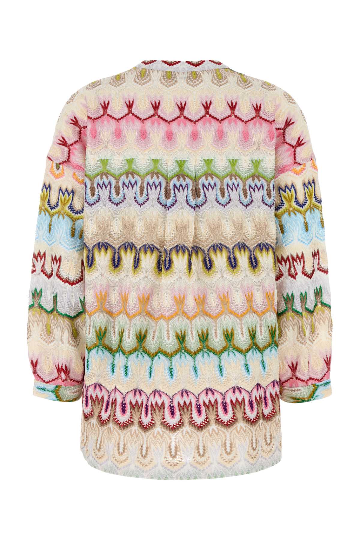 MISSONI EMBROIDERED VISCOSE BLEND BLOUSE