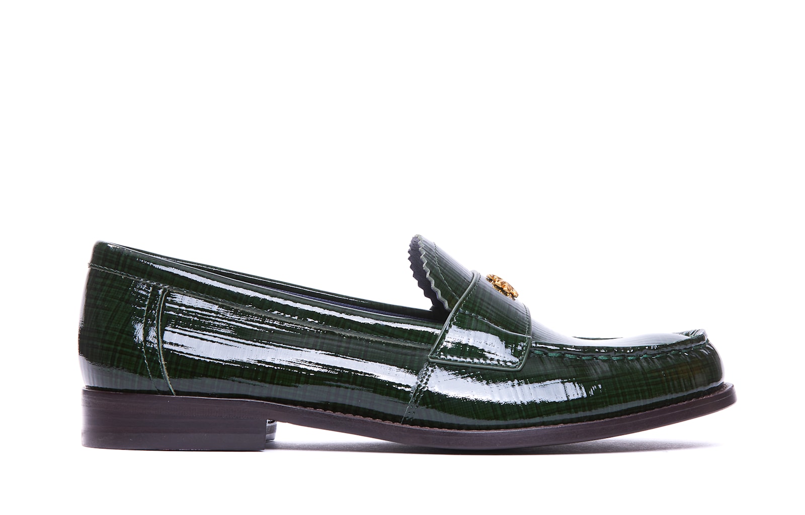 Shop Tory Burch Classic Loafers In Green