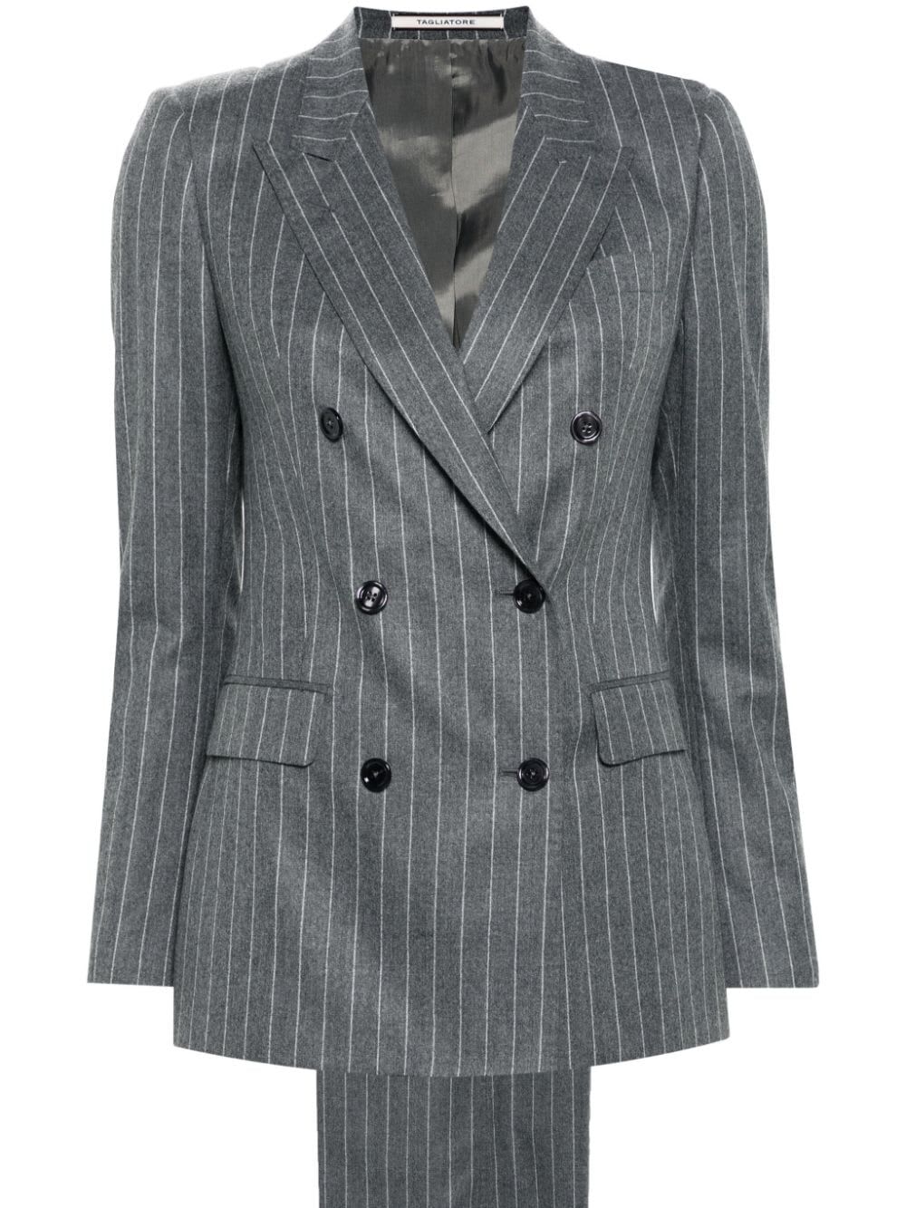 Shop Tagliatore T-parigi Woman Suit In Grey