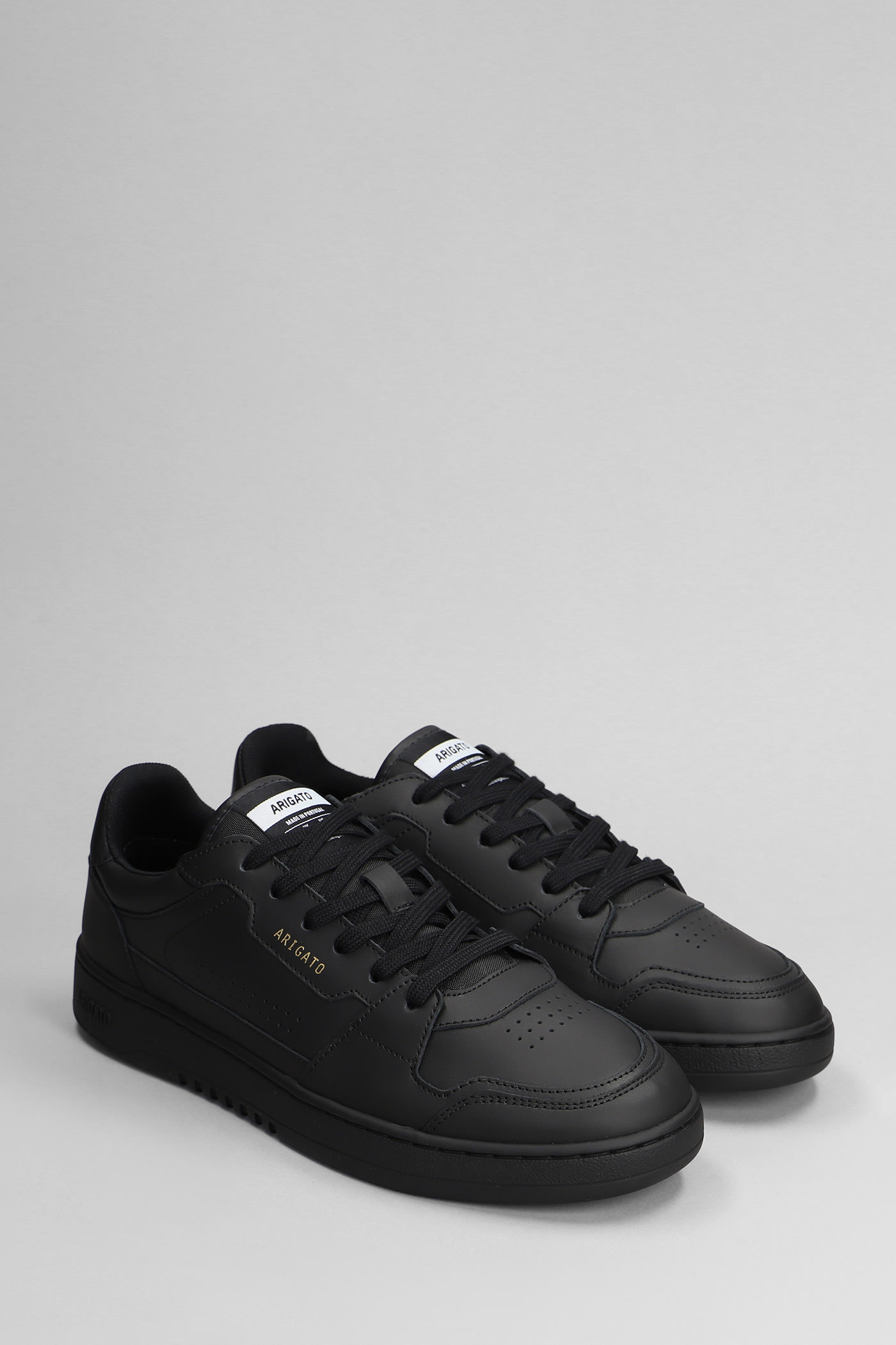 Shop Axel Arigato Dice Lo Sneaker Sneakers In Black Leather