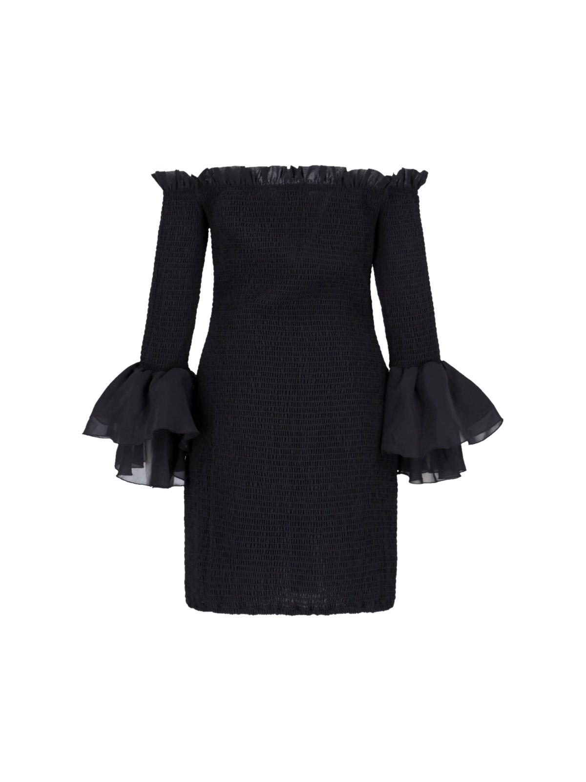 Shop Rotate Birger Christensen Strapless Mini Dress In Black