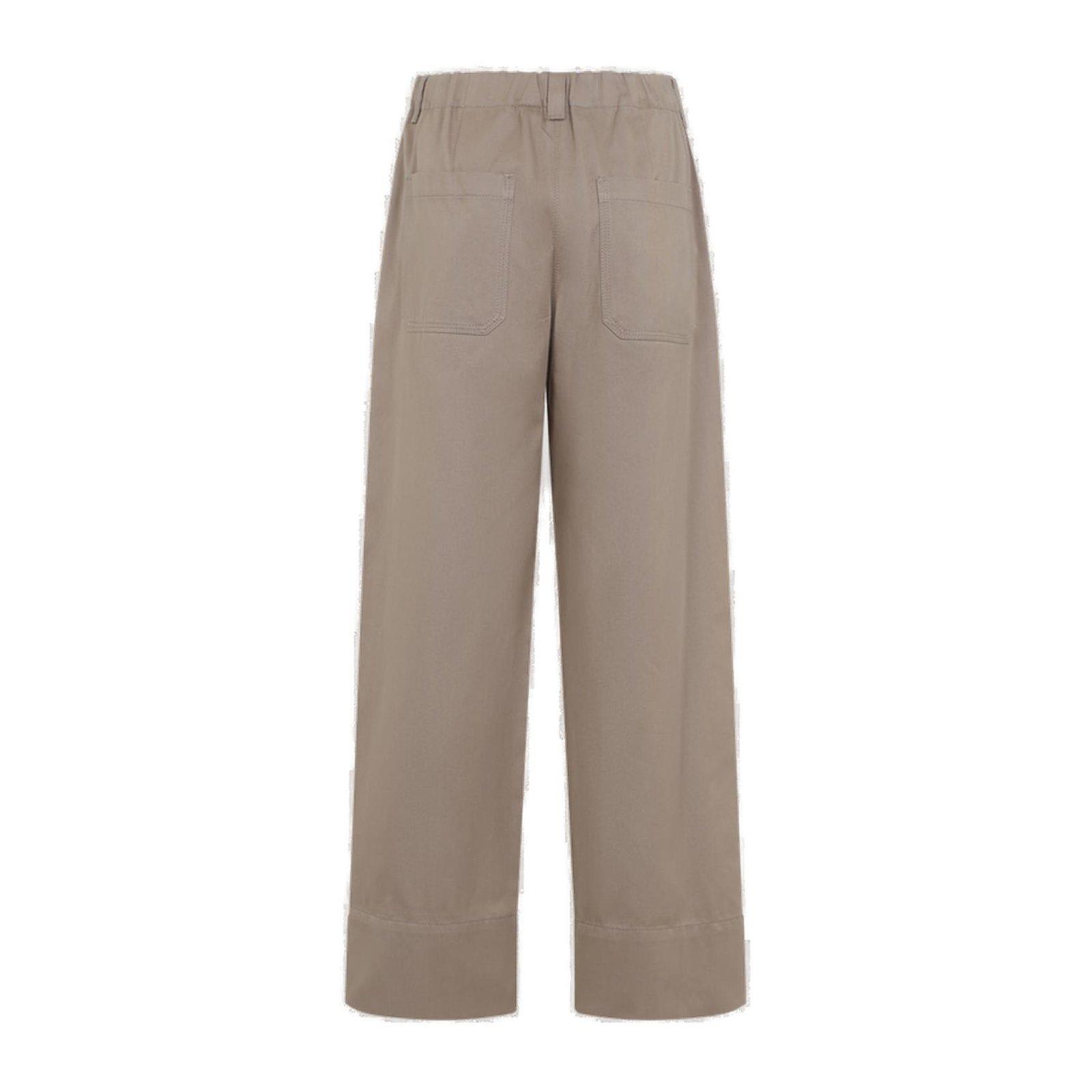Shop 's Max Mara Unico Straight Leg Pants In Cammello