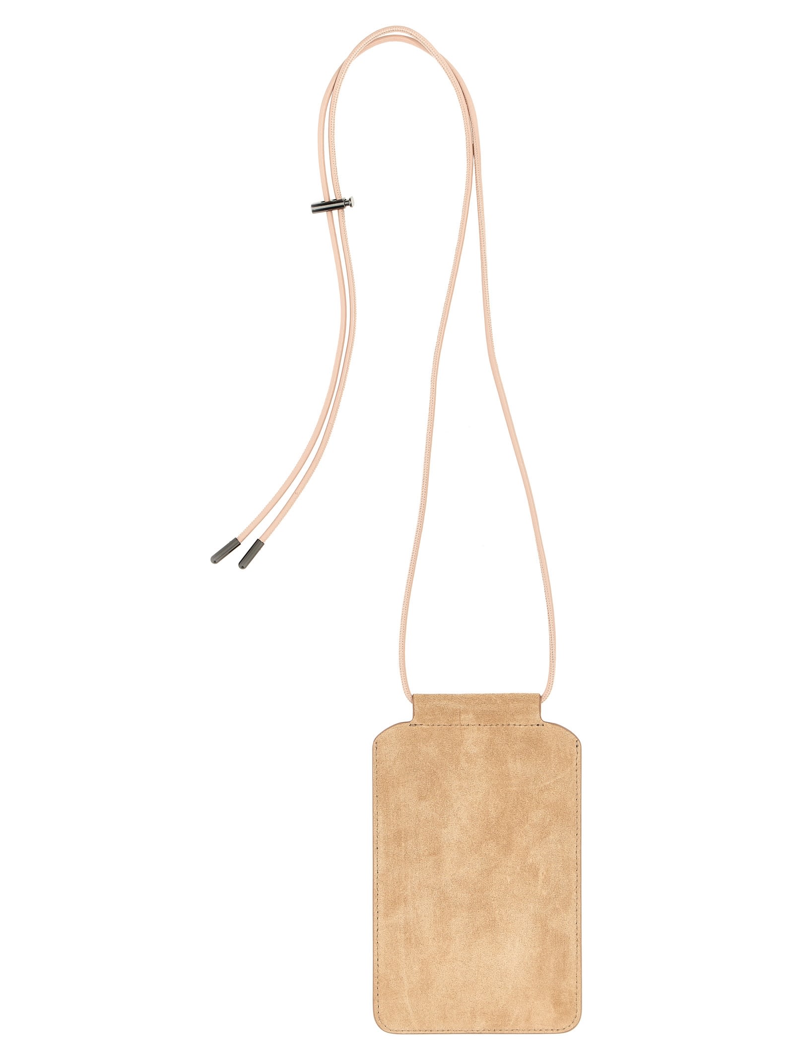 Shop Brunello Cucinelli Shiny Trim Smartphone Holder In Pink