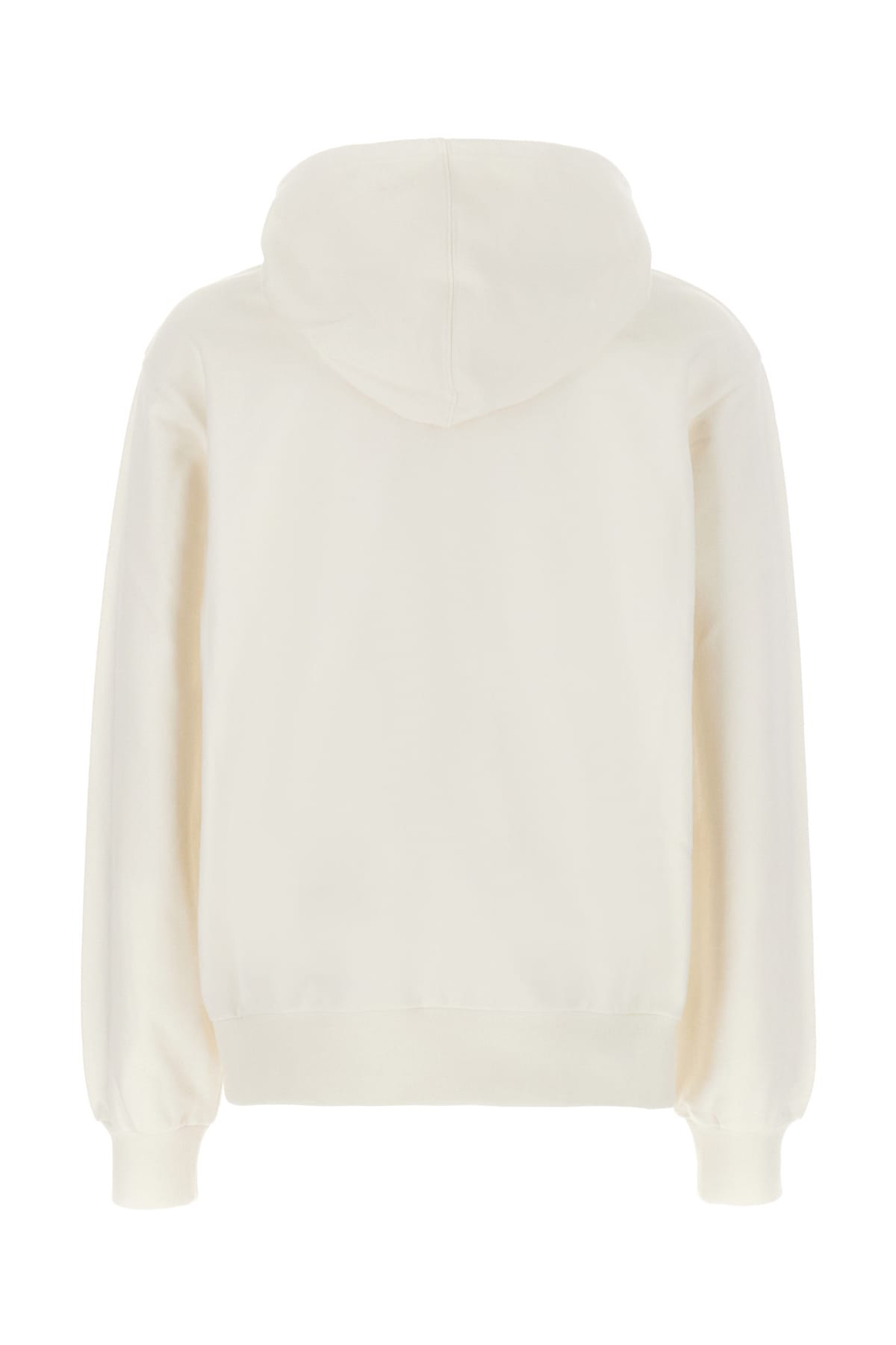 Shop Marni Ivory Cotton Oversize Sweatshirt In L1w02