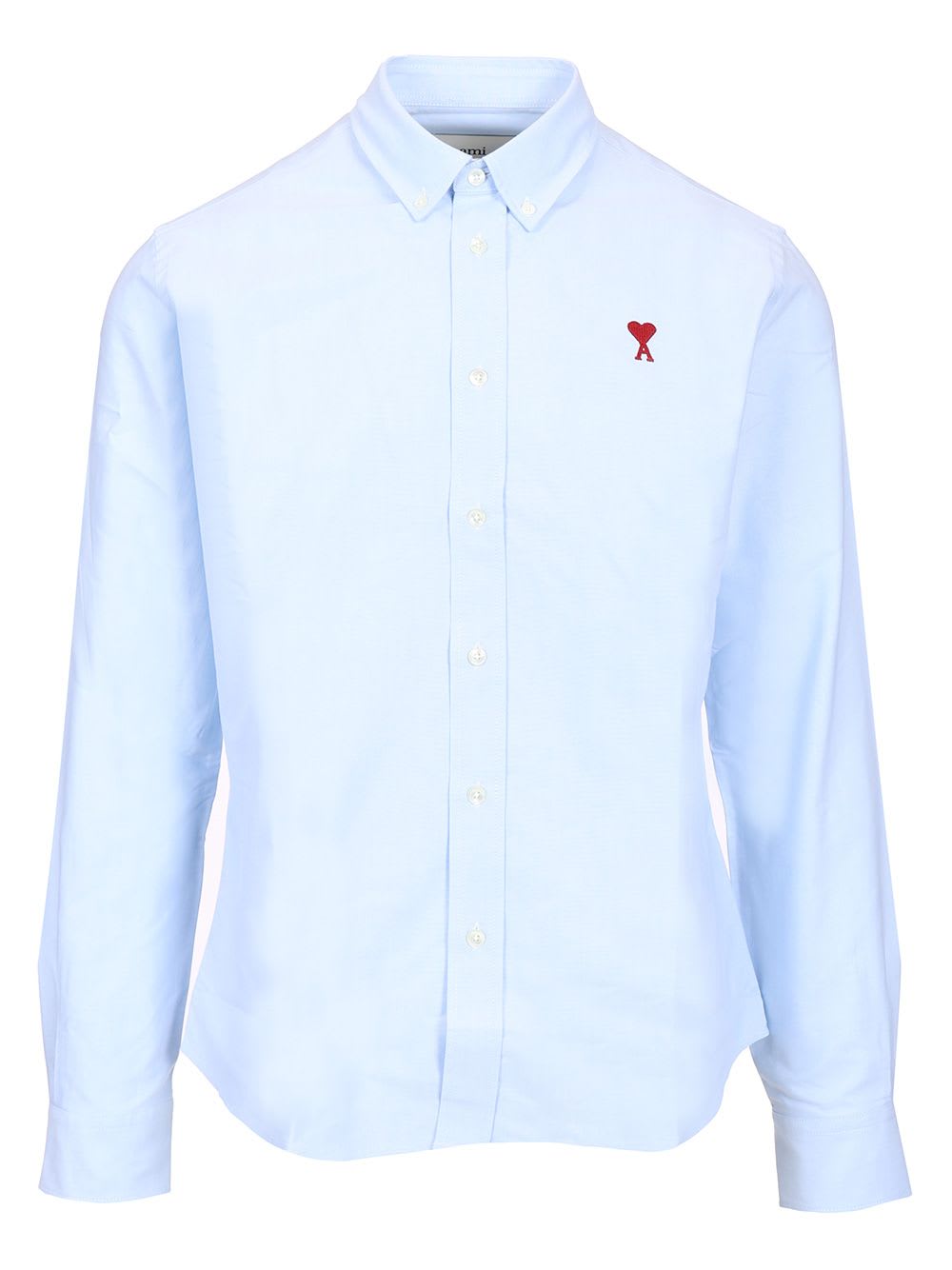 Blue Cotton Button-down ami De Coeur Shirt