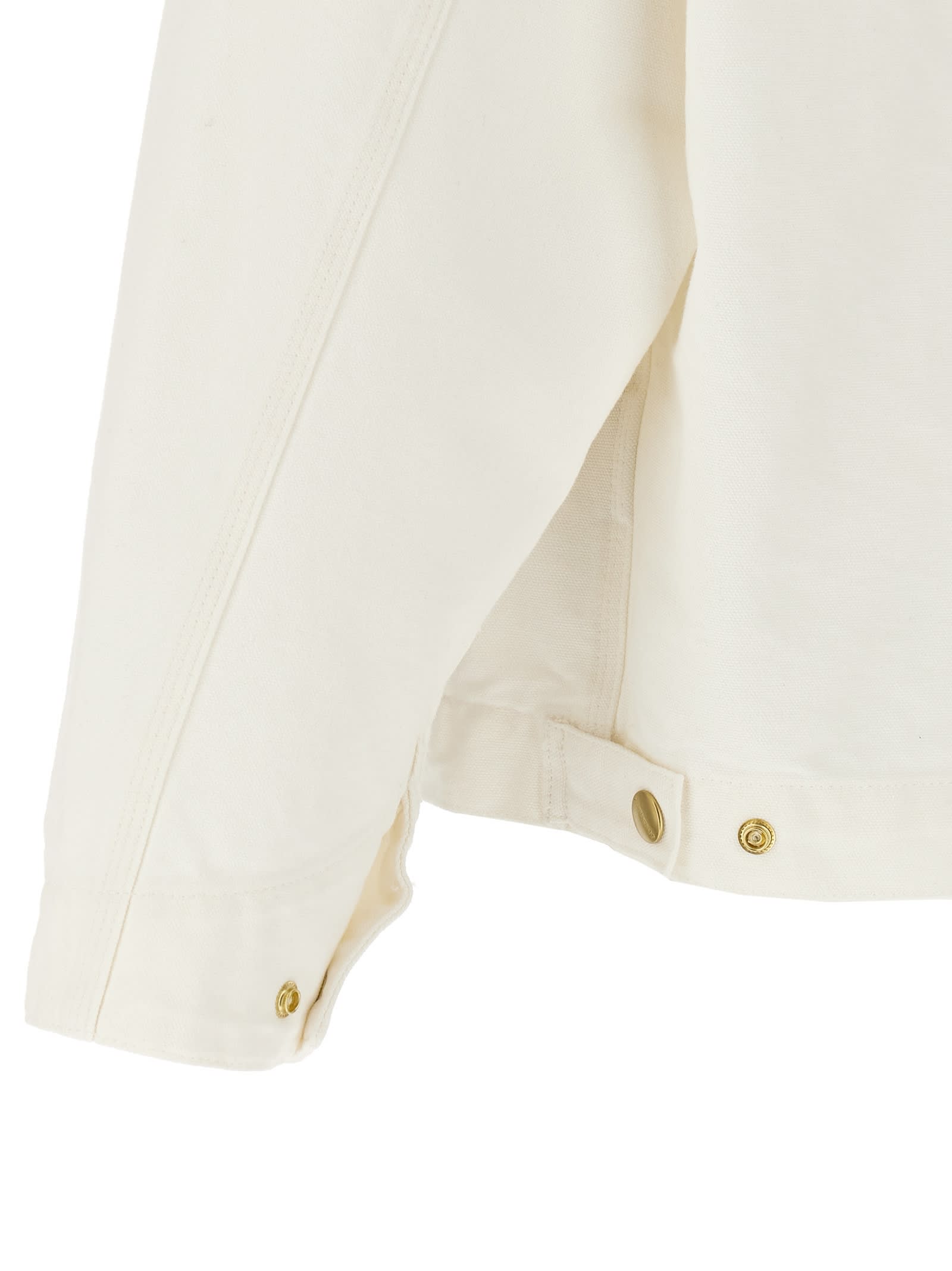 Carhartt Og Detroit Puffer Jackets White In White