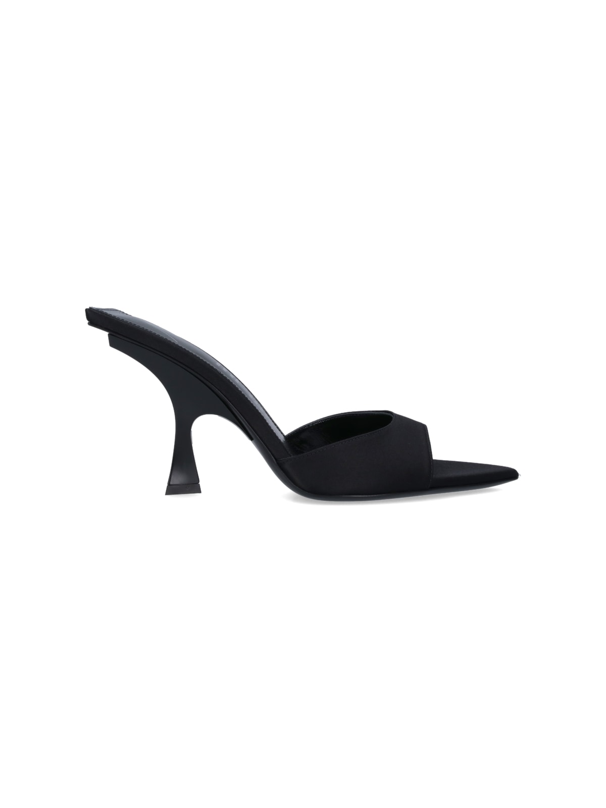 Shop Attico Ester Sandals In Black