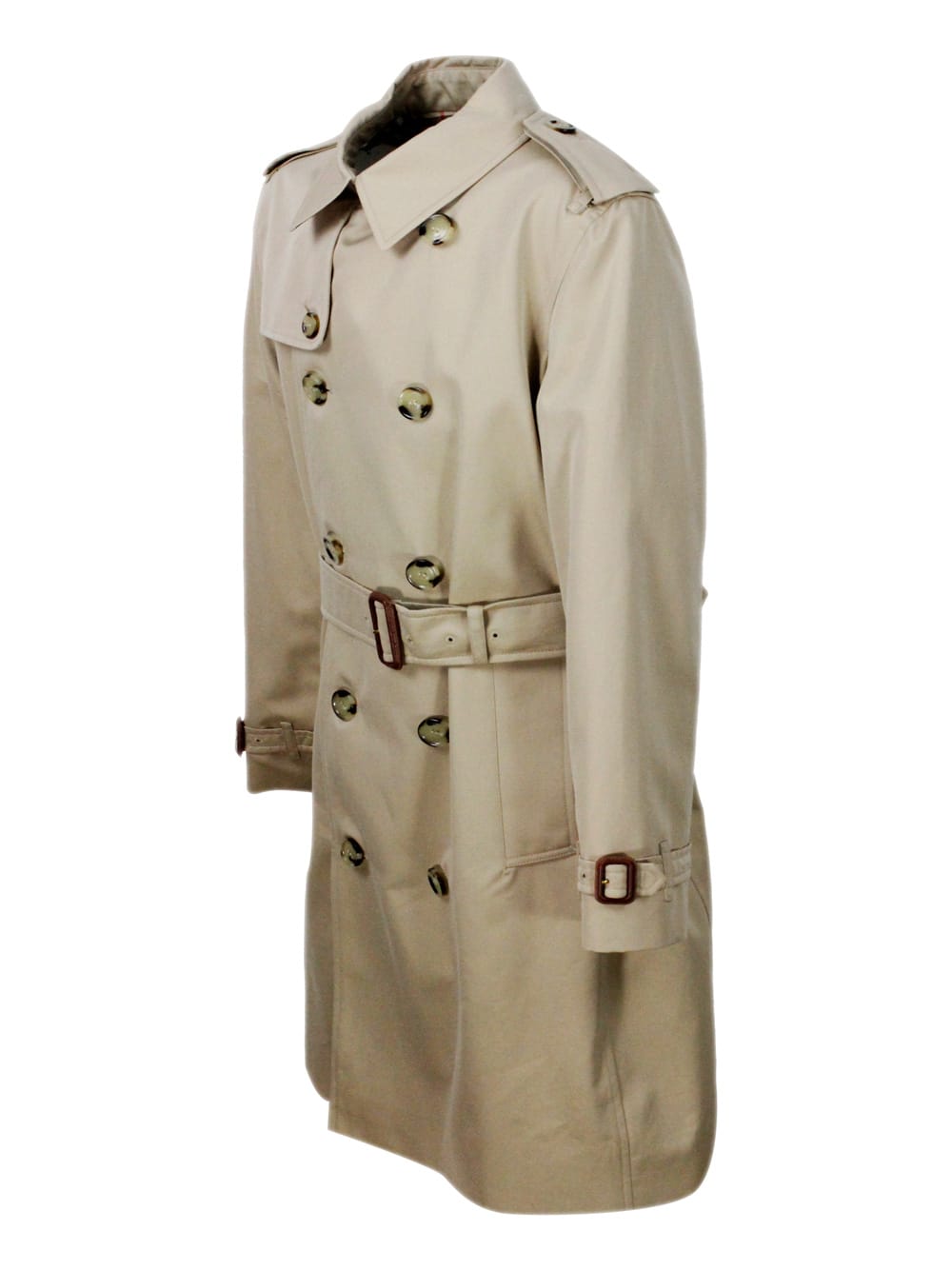 Shop Burberry Jacket In Beige