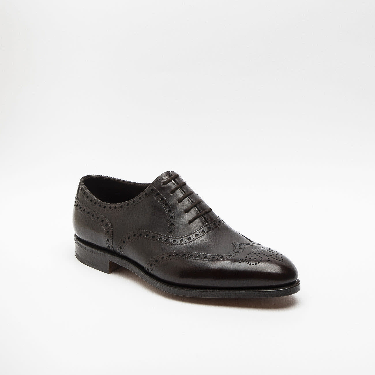 Stowey Dark Brown Misty Calf Oxford Shoe