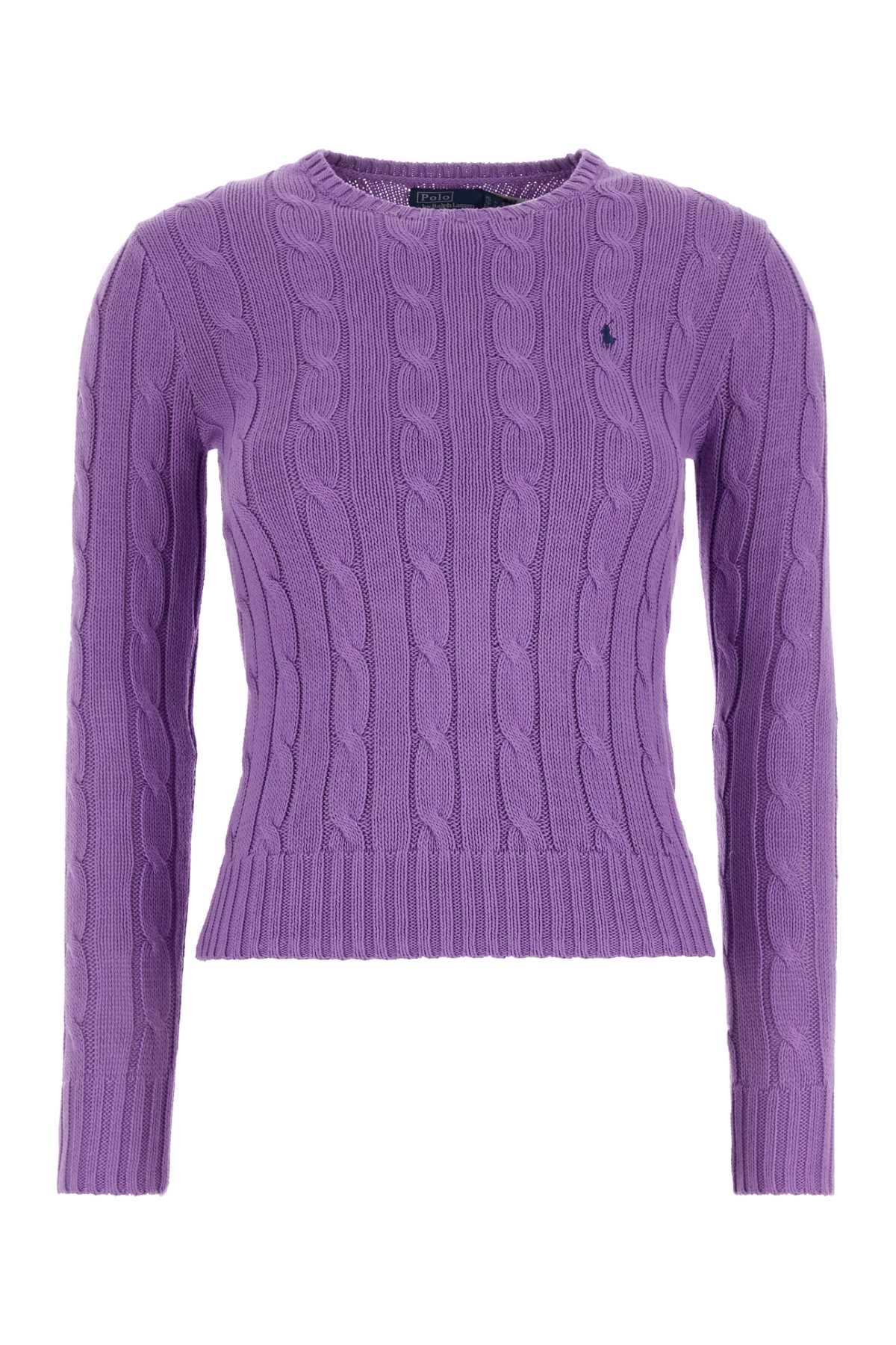 Light Purple Cotton Sweater