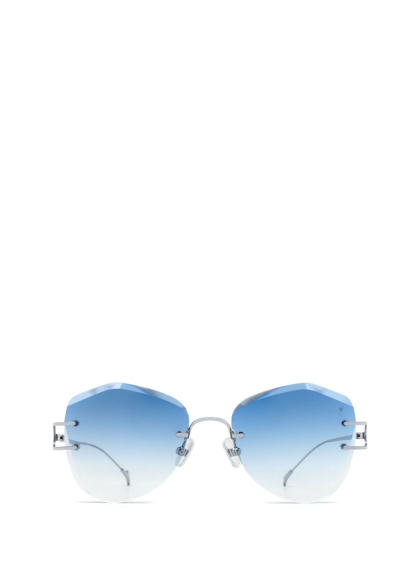Shop Eyepetizer Rivoli Silver Sunglasses