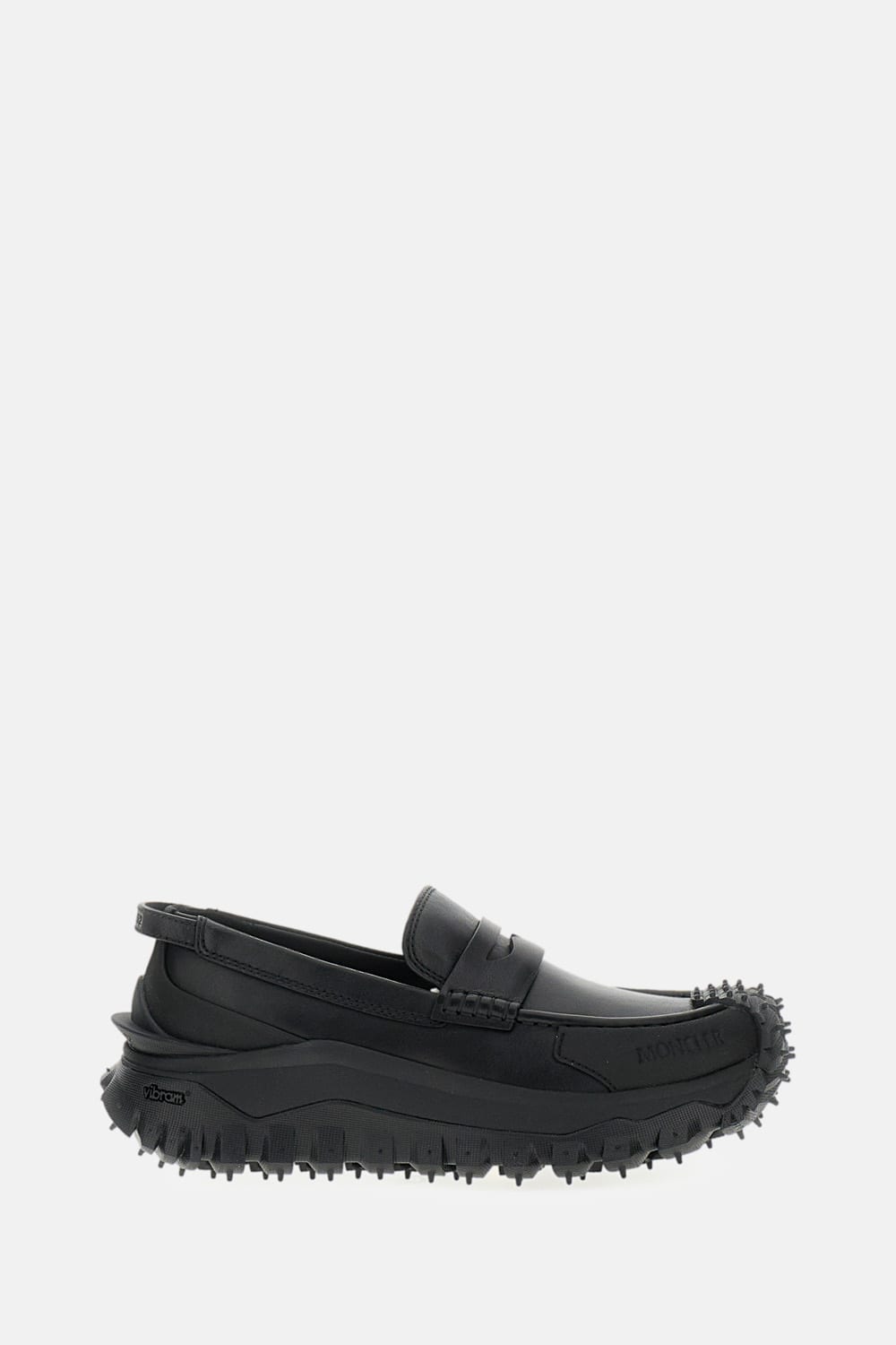 Moncler Men Trailgrip Loafer Sneakers In Black