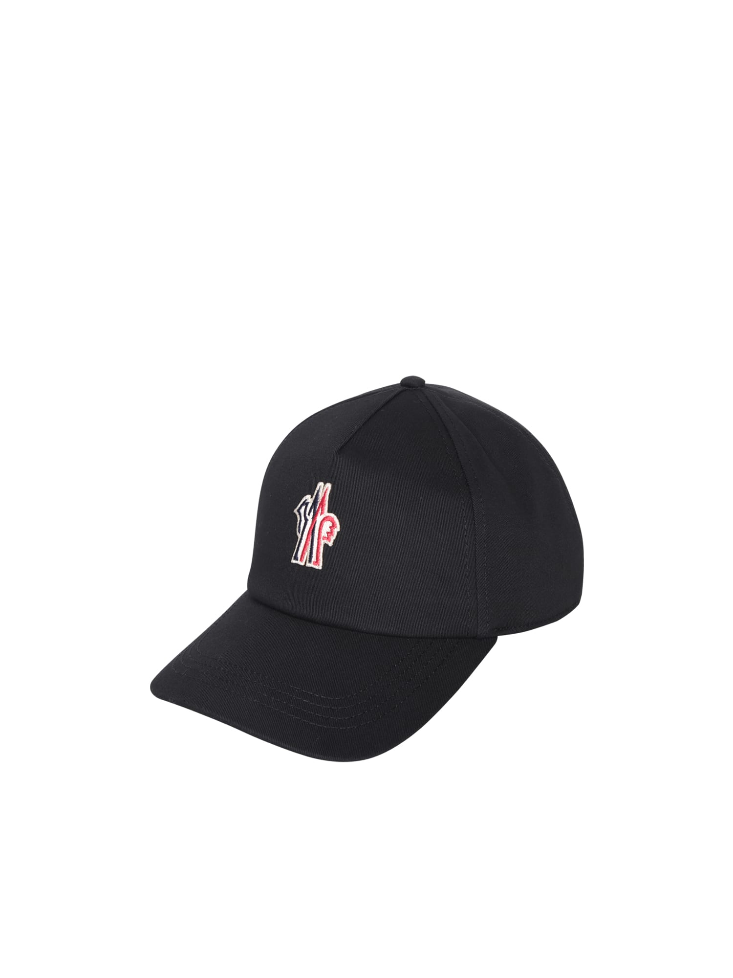 Shop Moncler Logo Black Baseball Cap