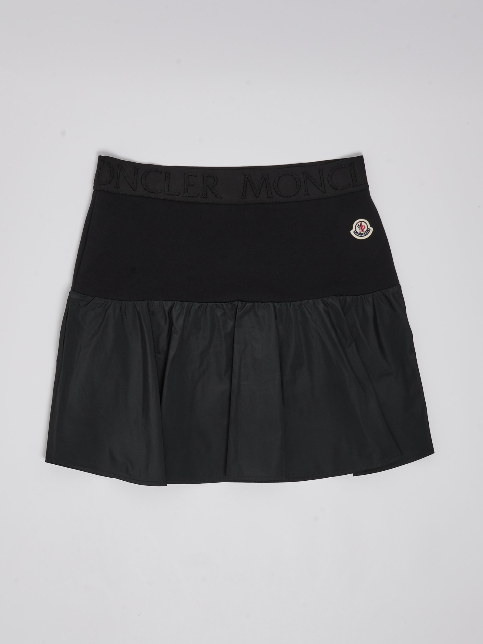 Shop Moncler Skirt Skirt In Nero