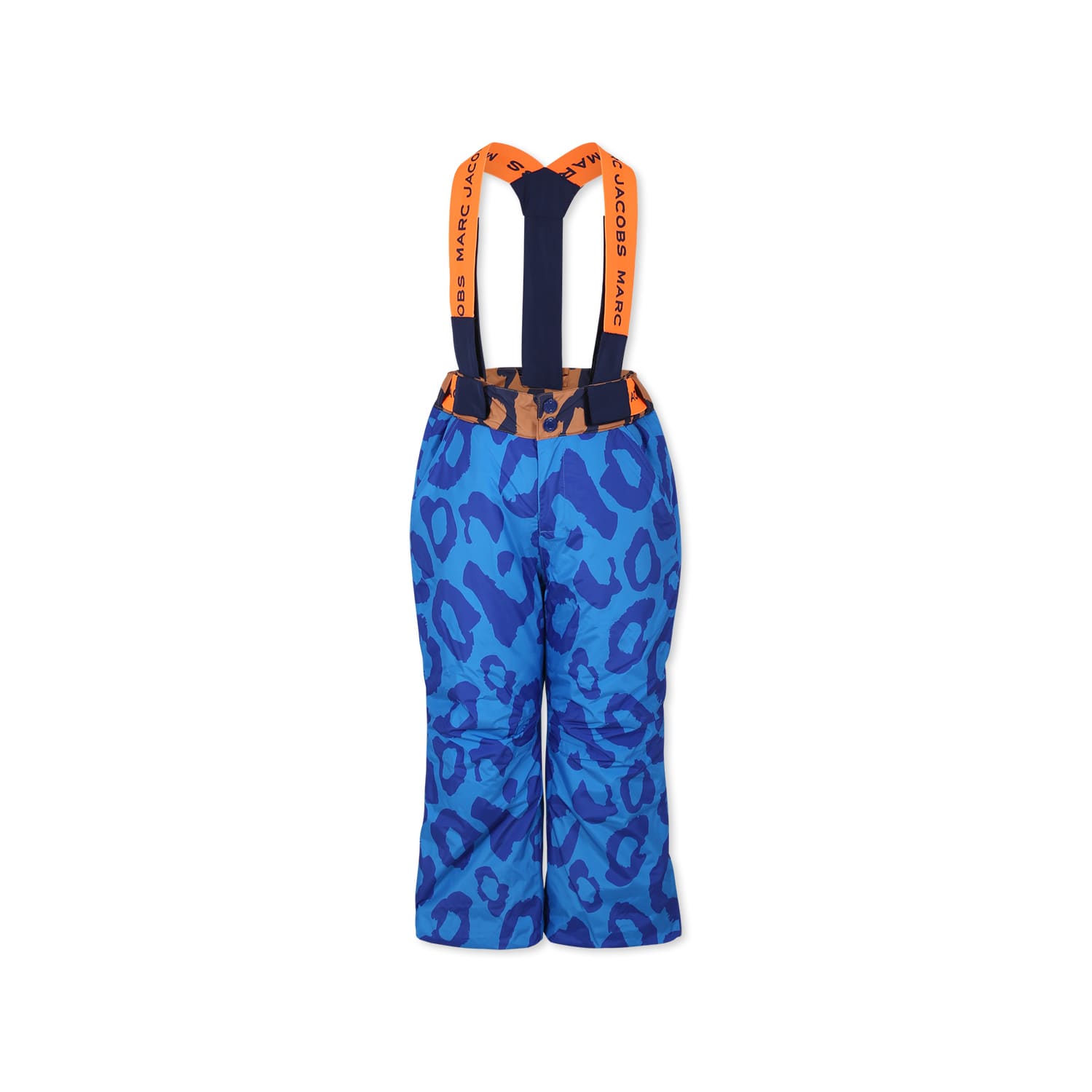 Marc Jacobs Blue Trousers For Boy With Logo In Blue