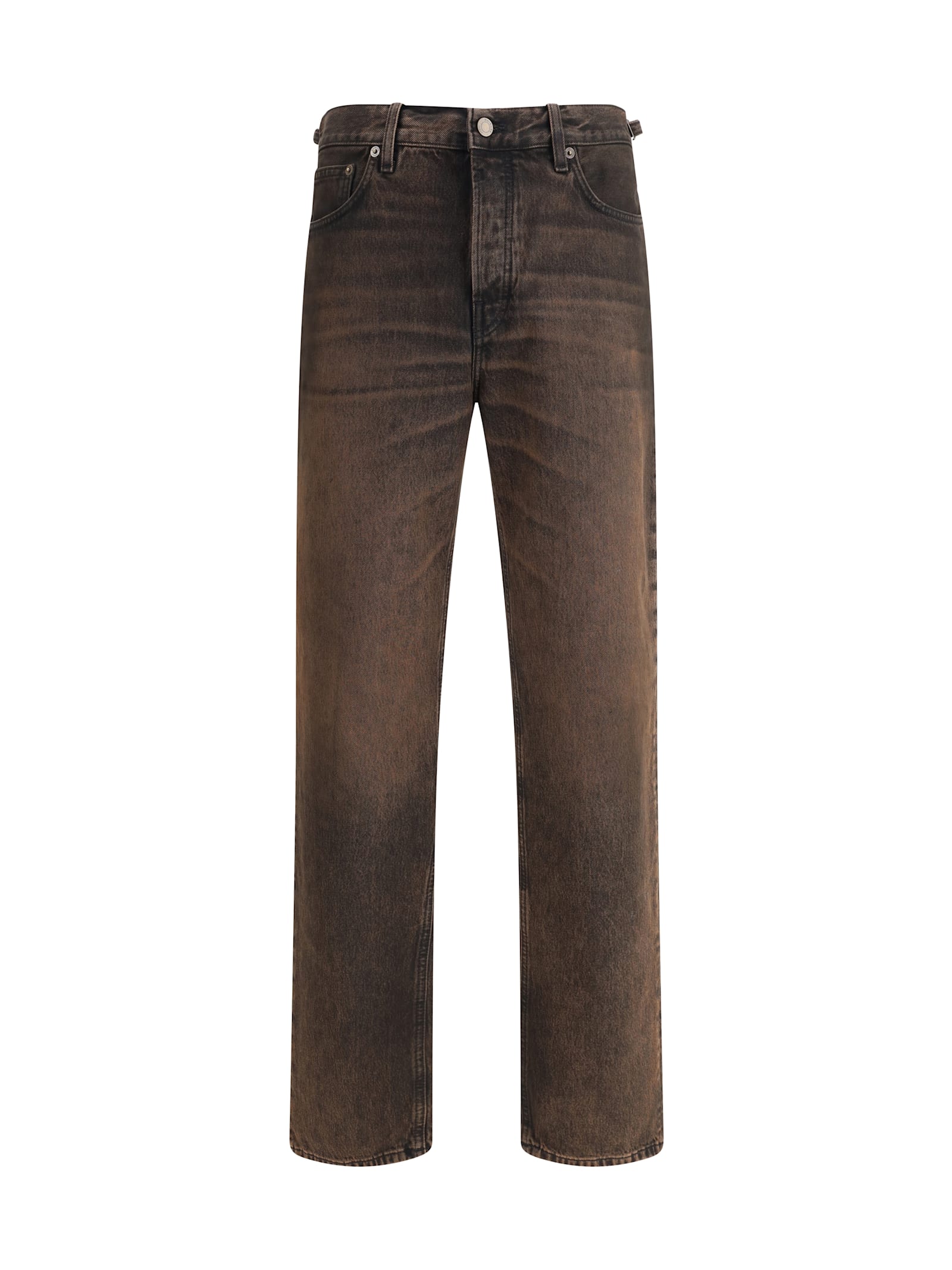 Haikure Loose Jeans In Brown