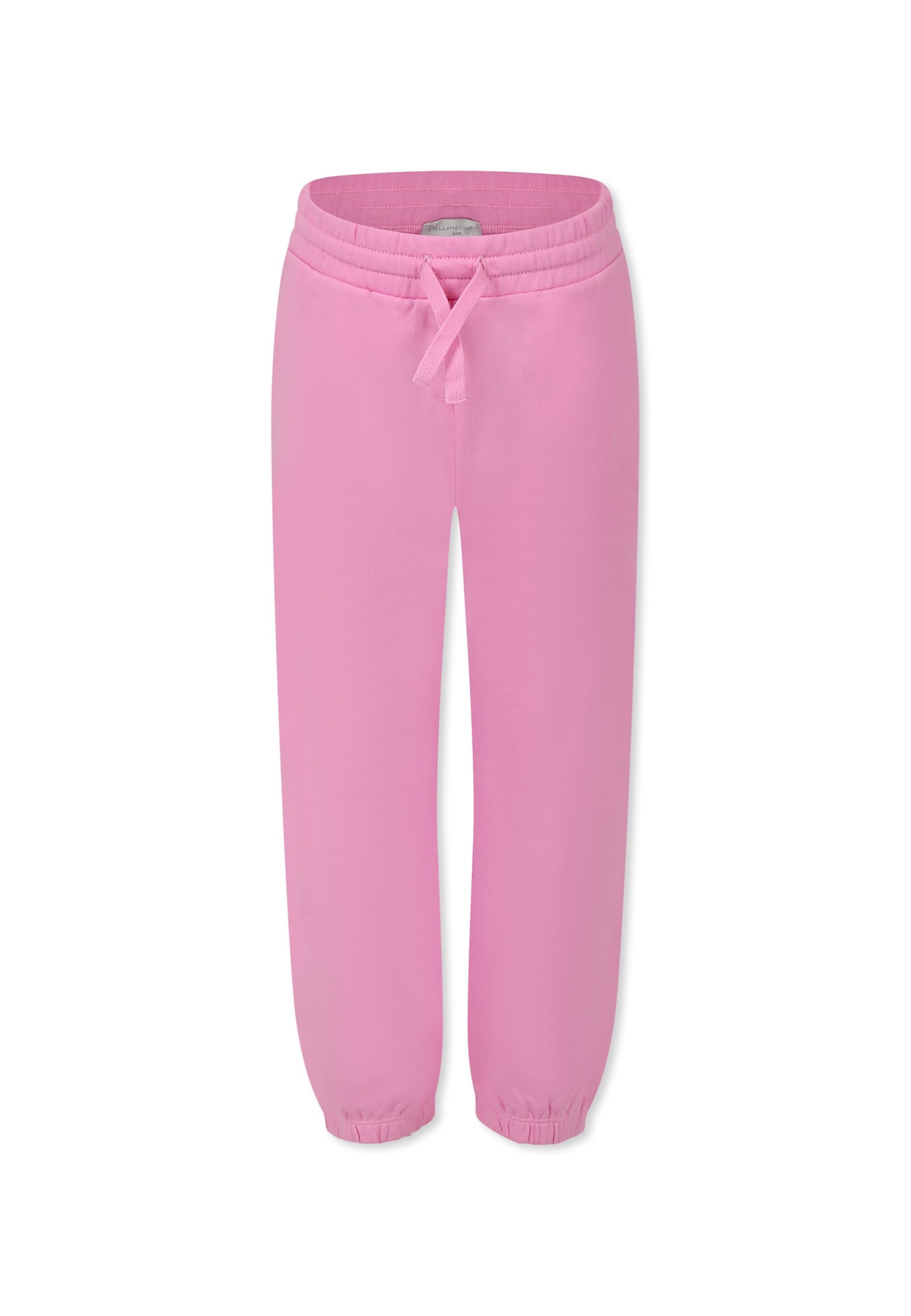 Stella McCartney Kids Pink Trousers For Girl With Strawberry