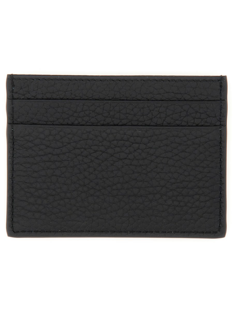 Shop Dolce & Gabbana Dg Logo Card Holder In Black