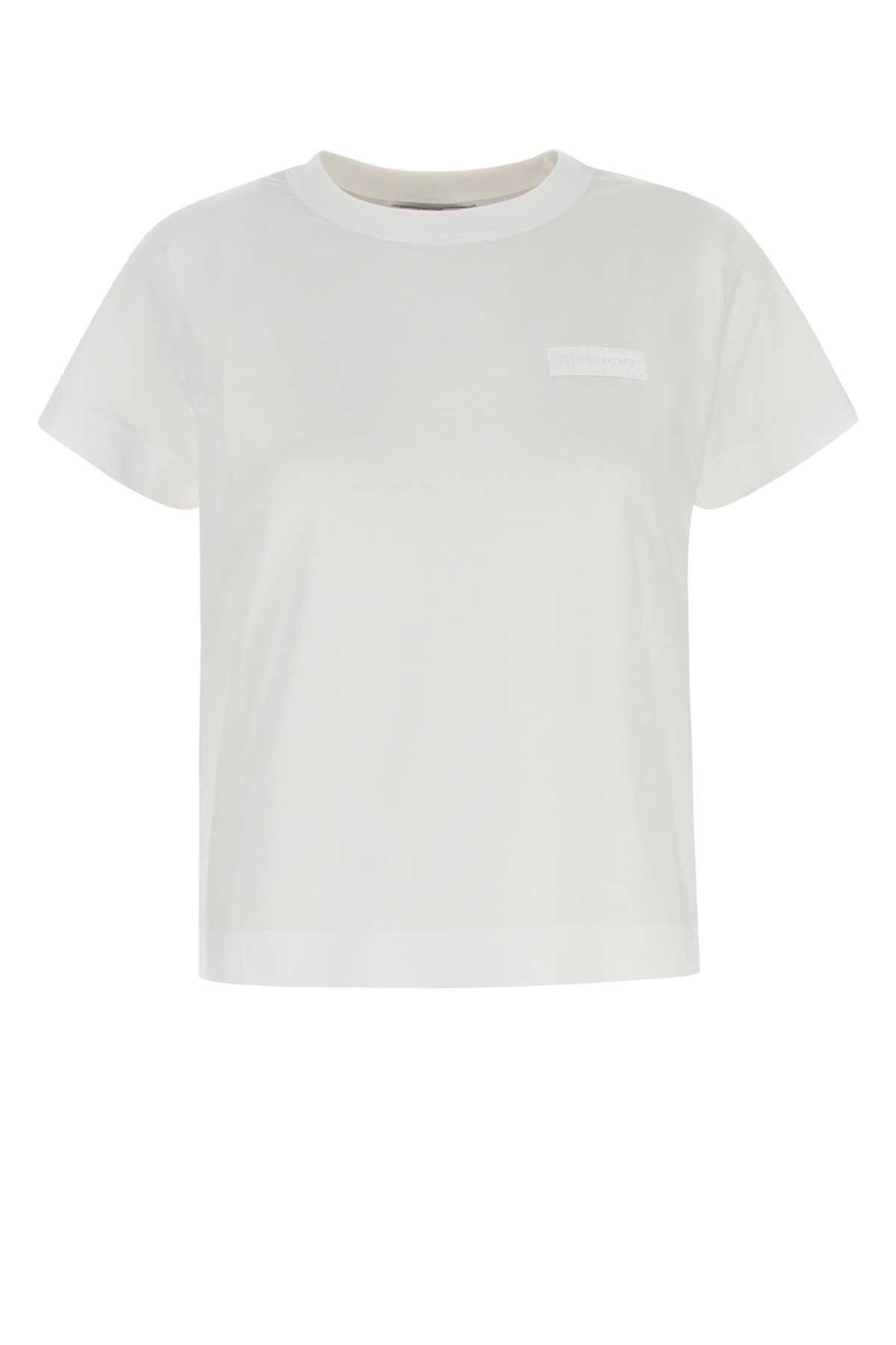 White Cotton T-shirt