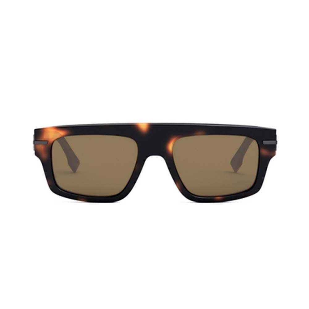 Fendi Sunglasses In Havana/marrone