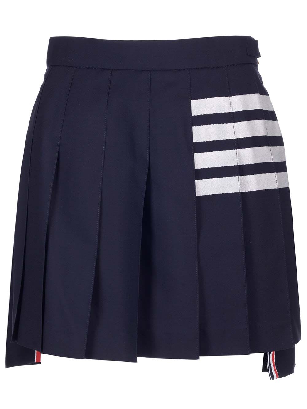 Pleated Mini Skirt