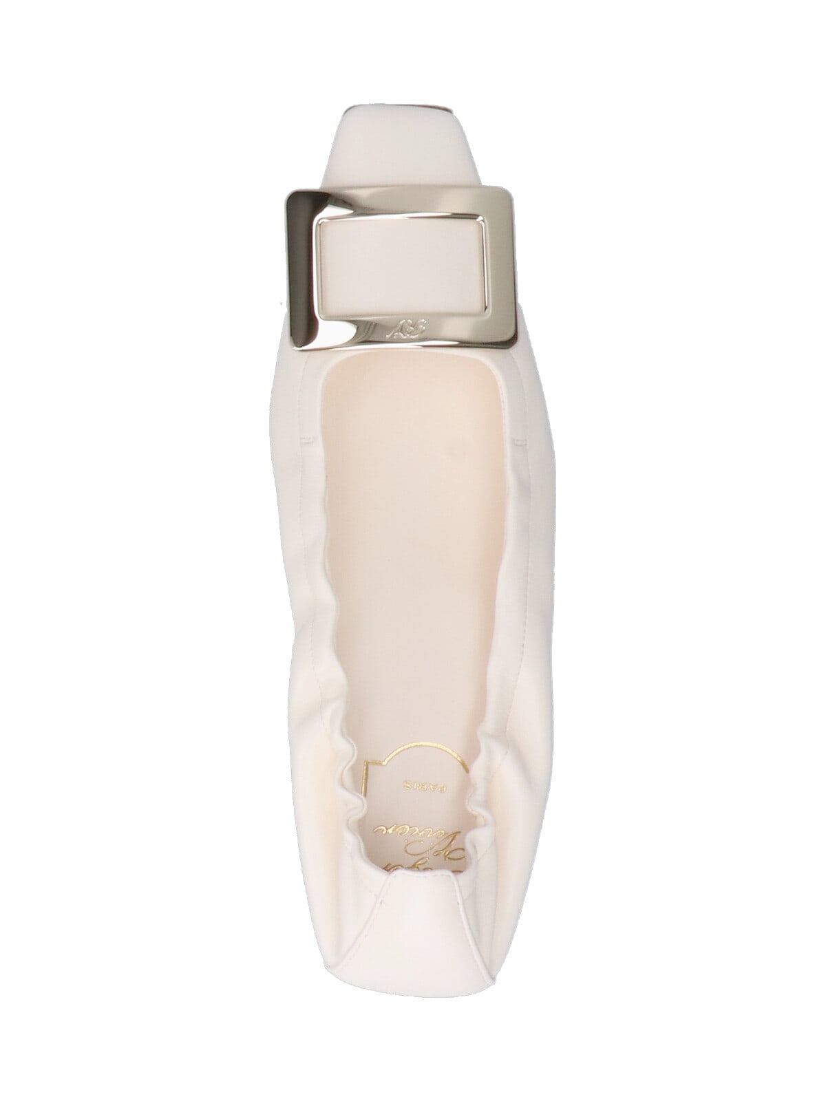Roger Vivier Women Belle Vivier Elastic Dec 25 In White
