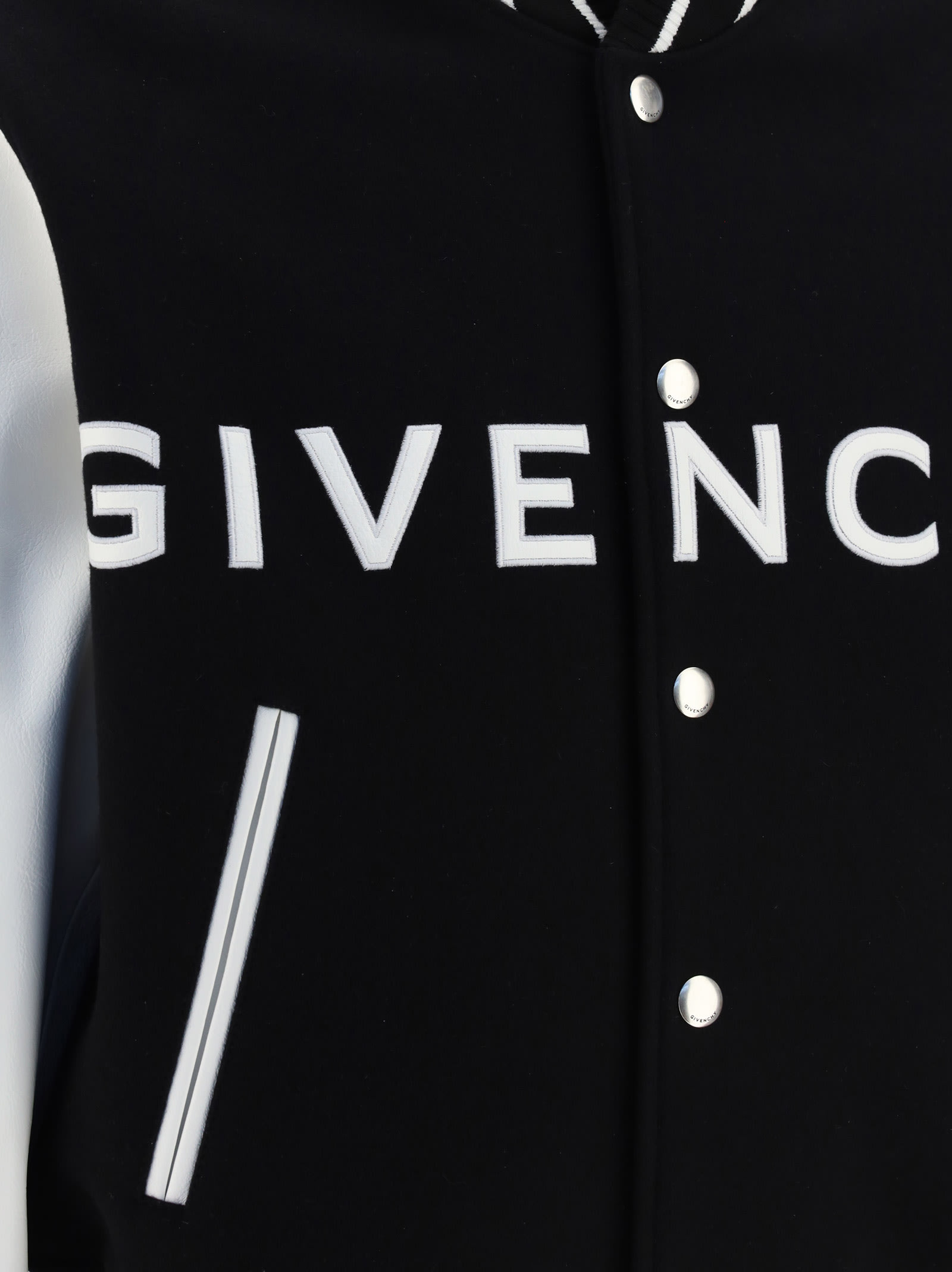 Shop Givenchy Bomber Jacket In Black