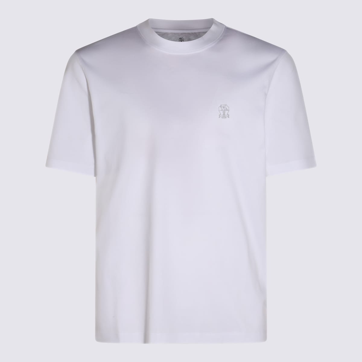 Shop Brunello Cucinelli White Cotton T-shirt