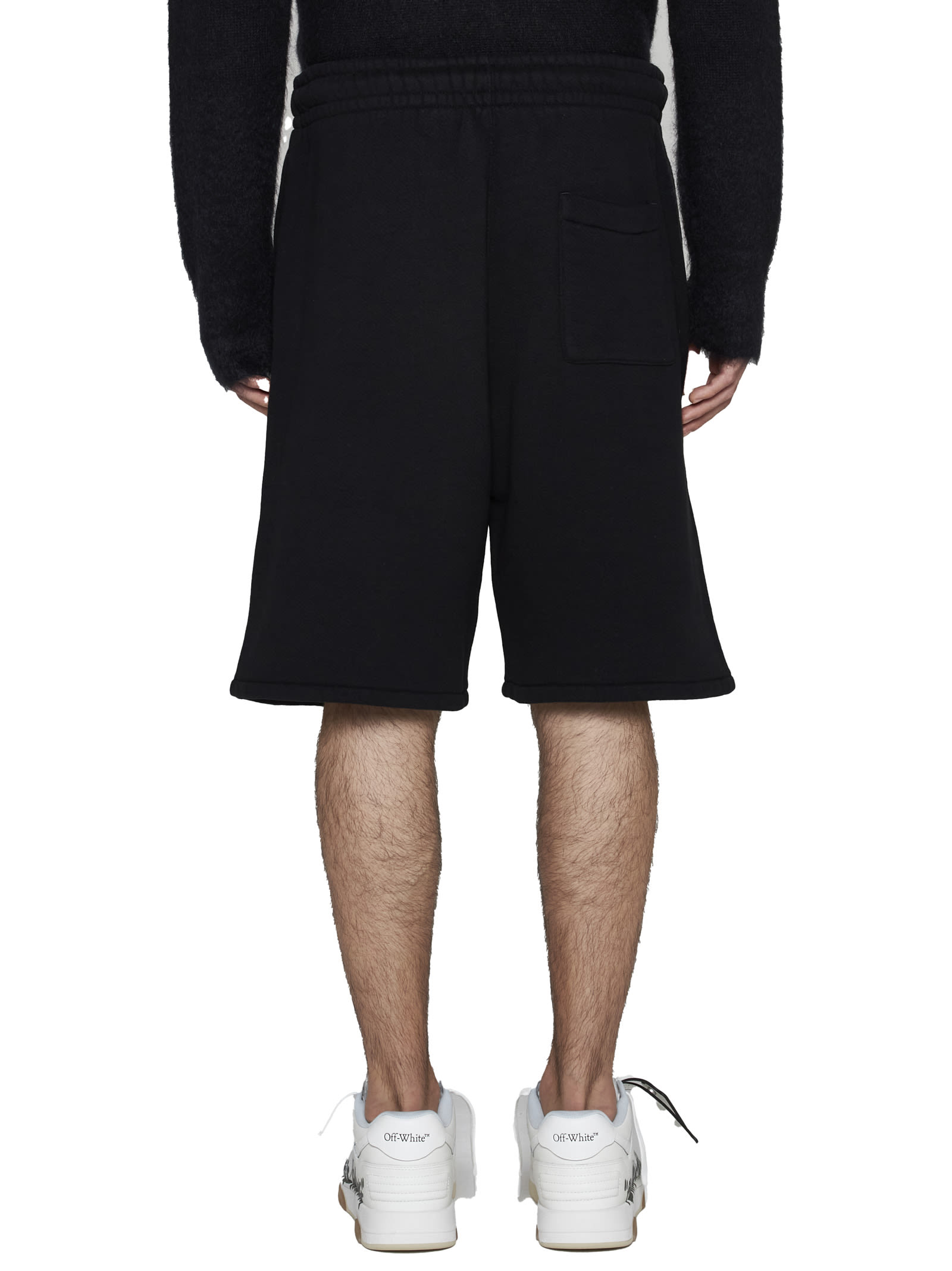 Shop Off-white Shorts In Black