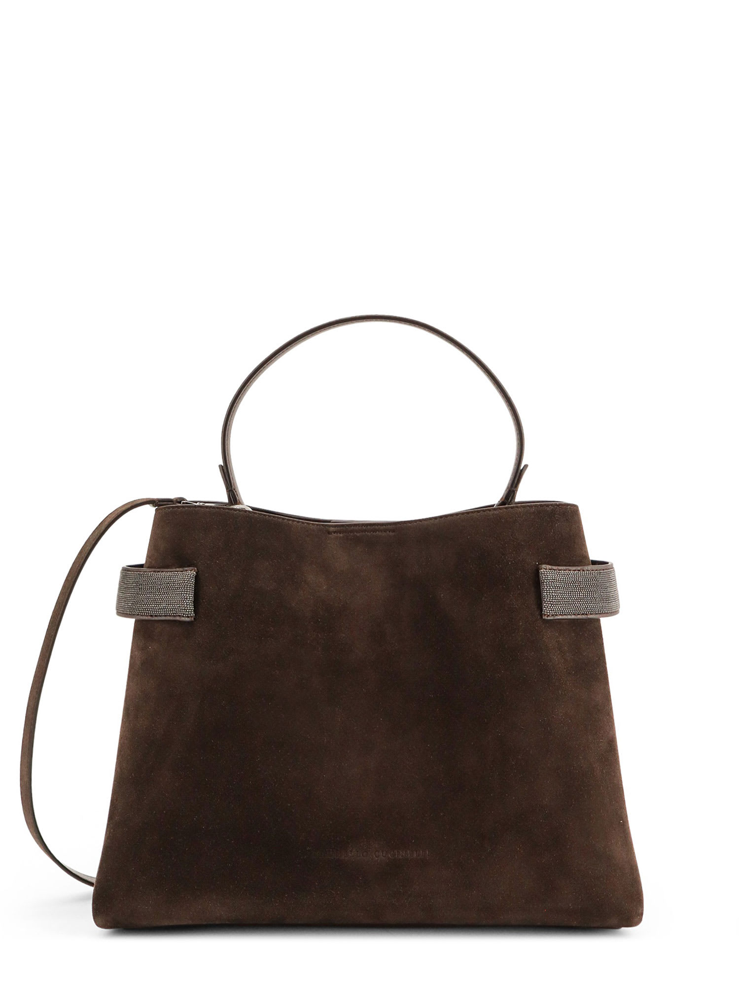 Brunello Cucinelli Suede Shoulder Bag