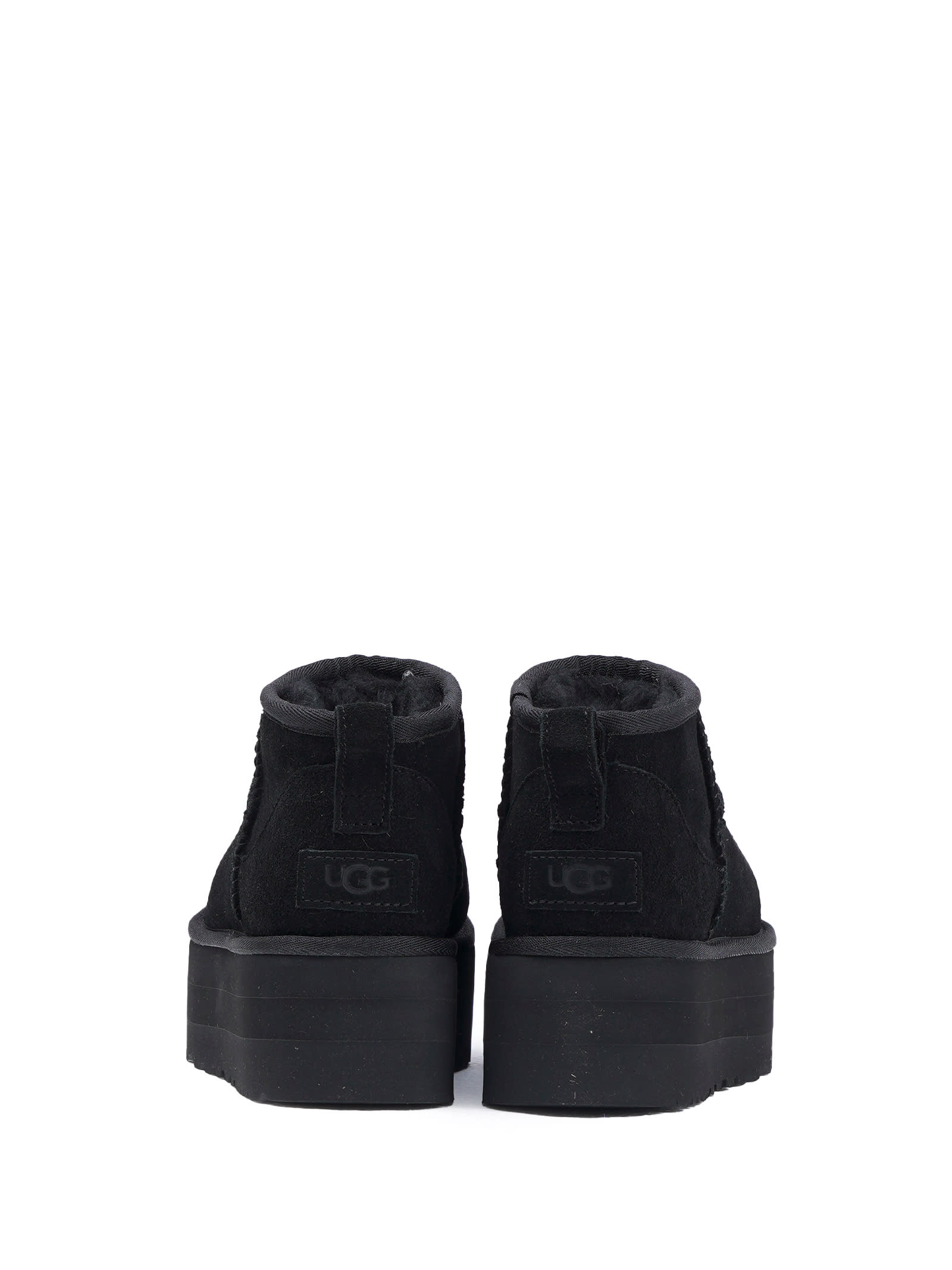 Ugg W Classic Ultra Mini Platform In Black