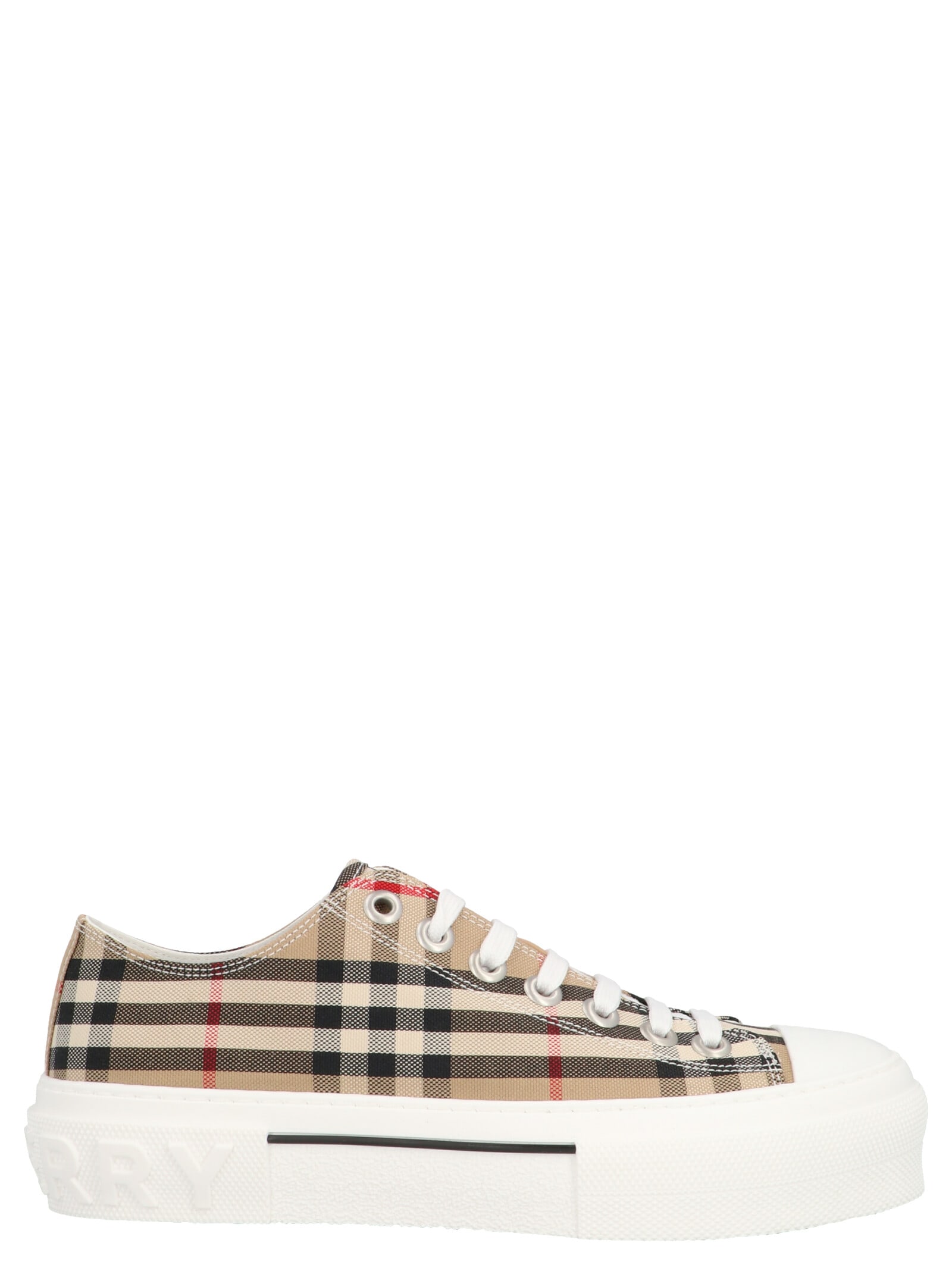 Burberry Jack Sneakers In Beige