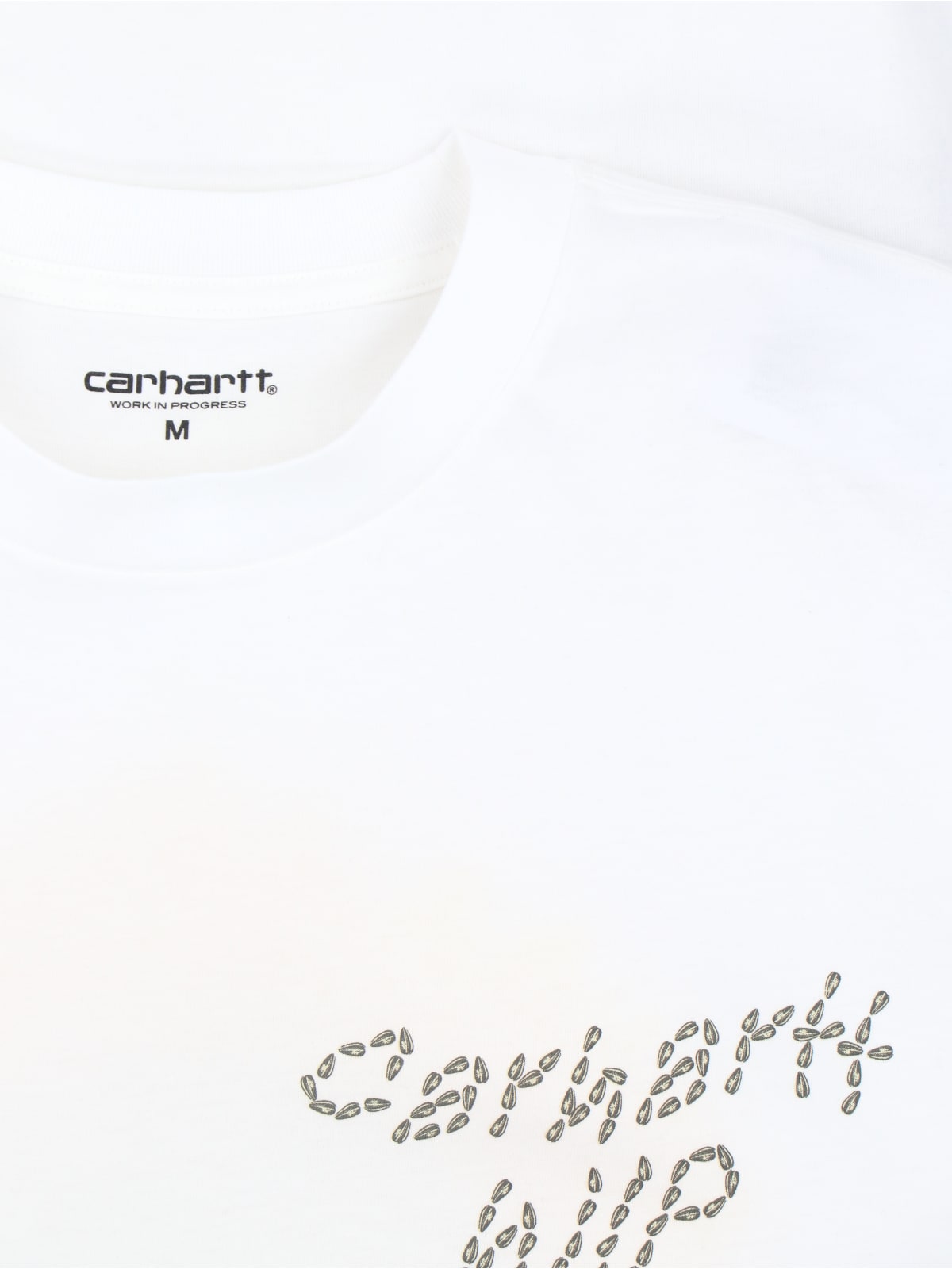 Carhartt Sunflower Print Short Sleeves T-shirt In White