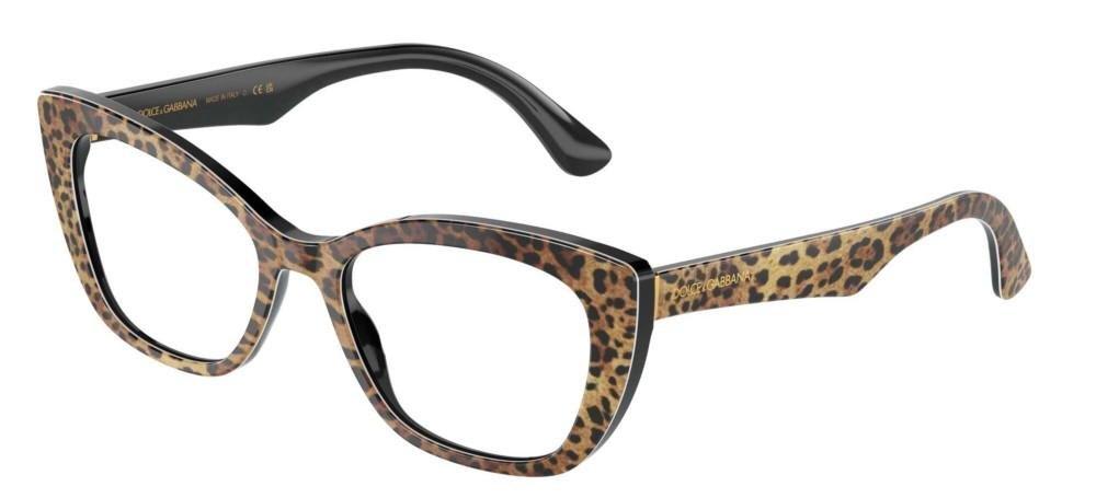 Shop Dolce & Gabbana Cat-eye Glasses In 3163